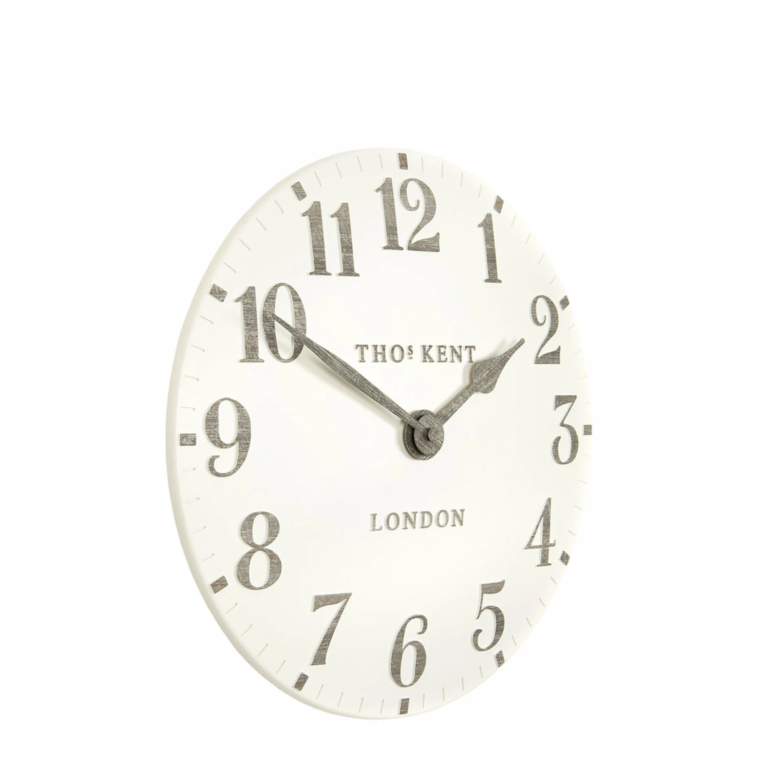 12" Arabic Wall Clock Limestone