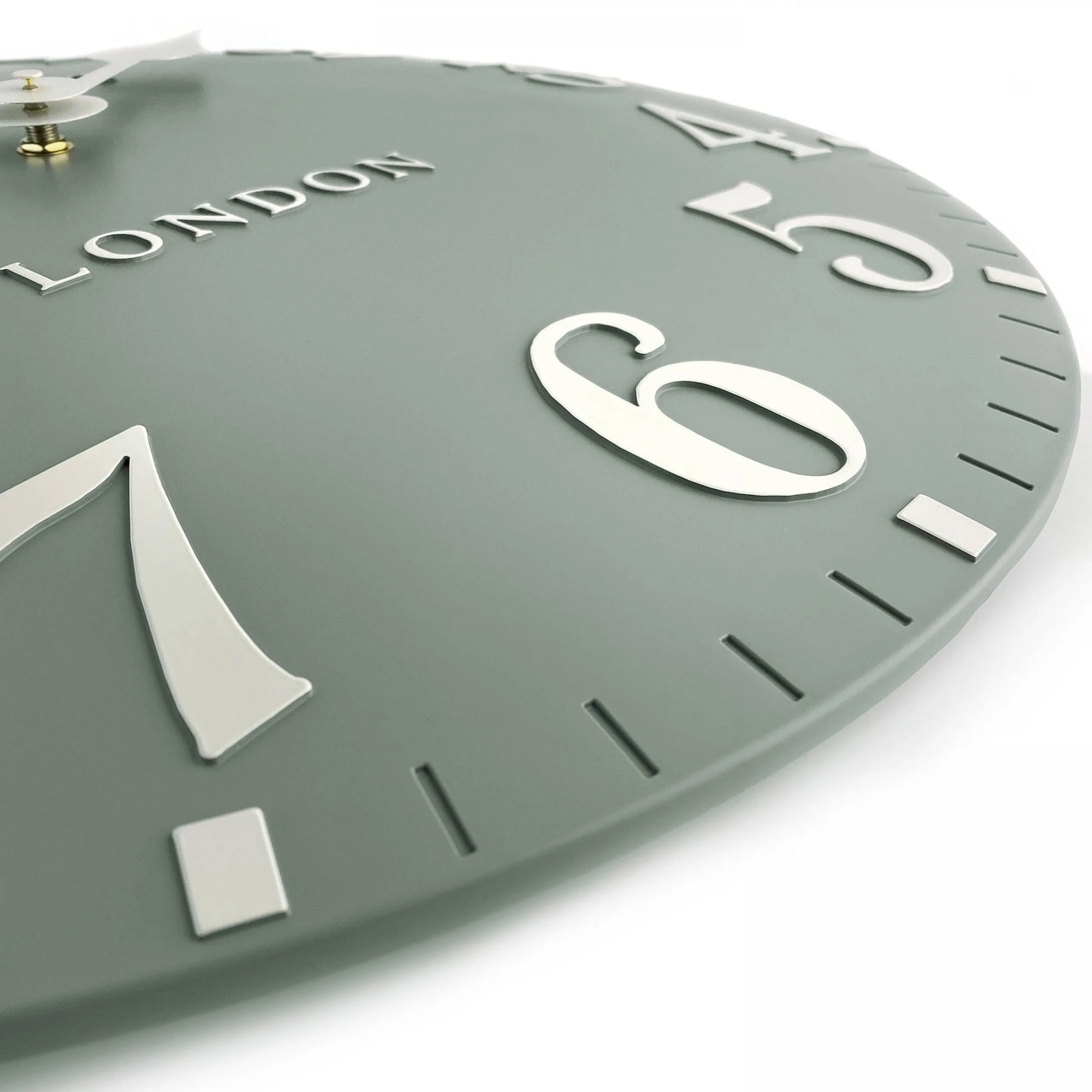 12" Arabic Wall Clock | Seagrass