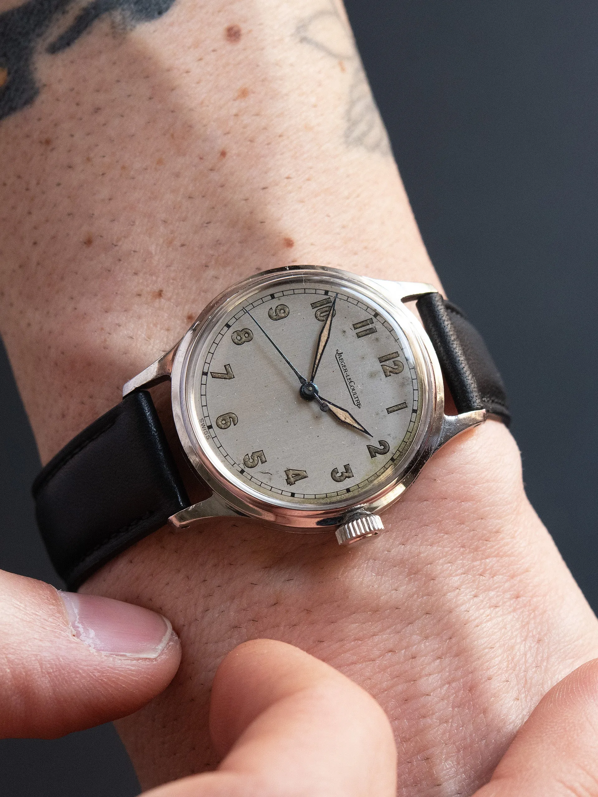 1940s Jaeger-LeCoultre Military-Style Watch "Cal. P478"