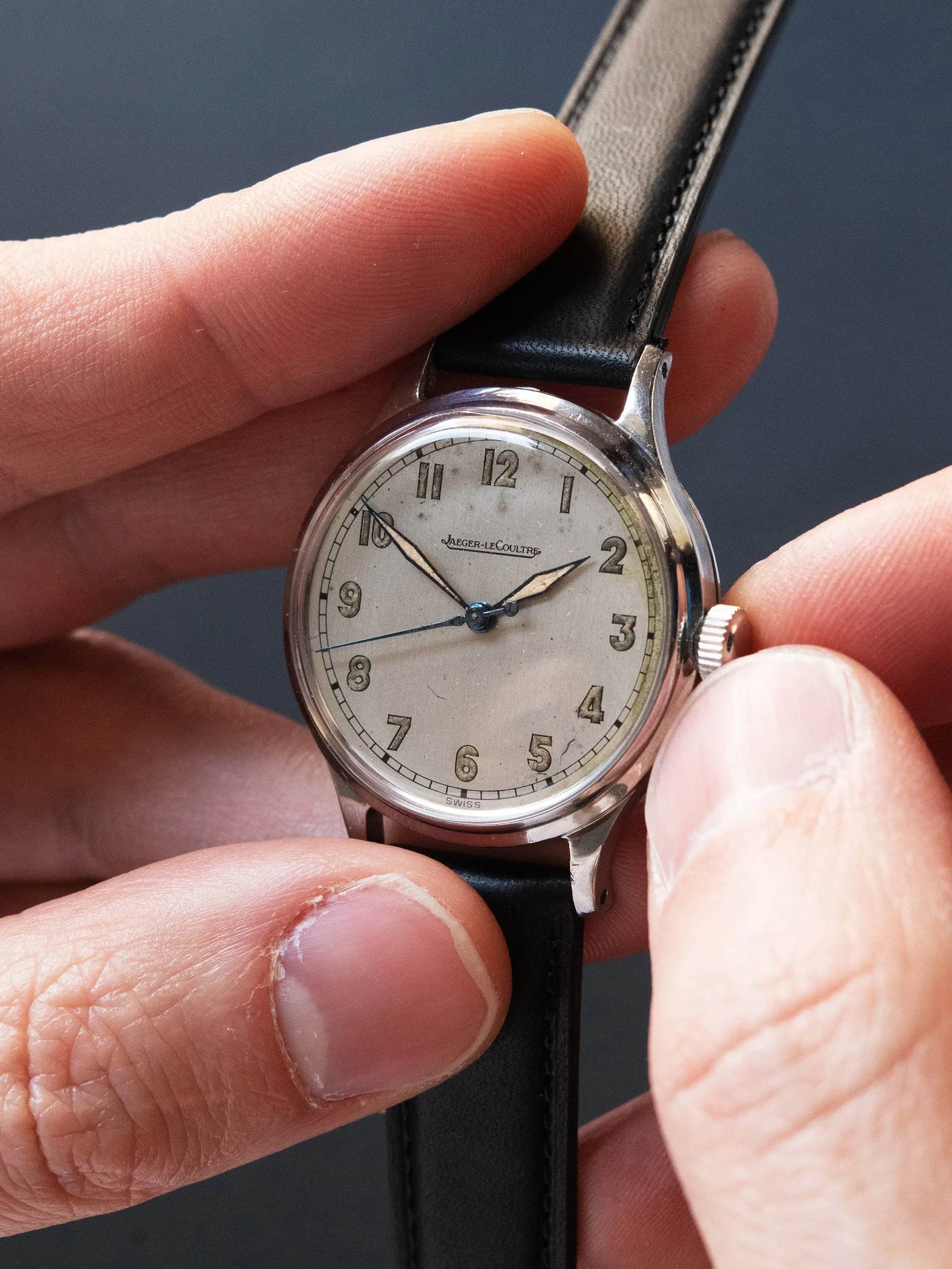 1940s Jaeger-LeCoultre Military-Style Watch "Cal. P478"