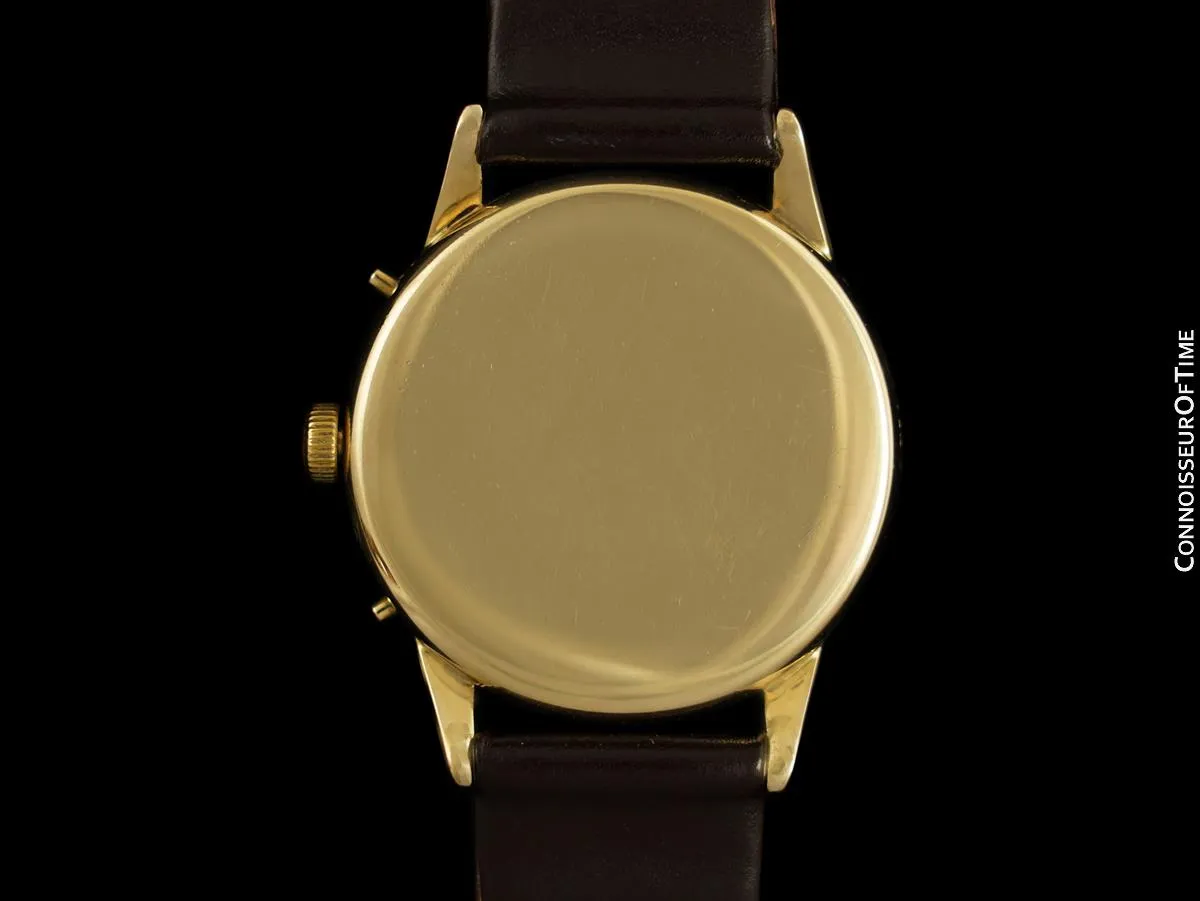 1940's Movado Vintage Triple Calendar "FDR's Watch" - 14K Gold - The Calendograph