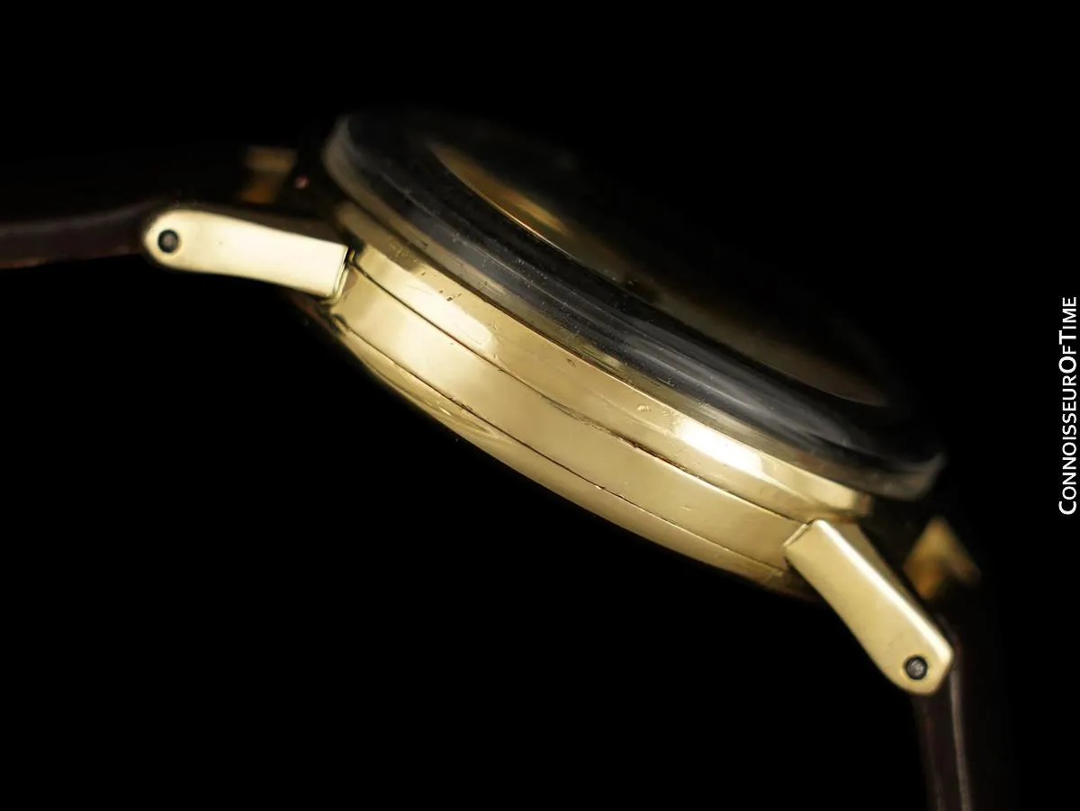1940's Movado Vintage Triple Calendar "FDR's Watch" - 14K Gold - The Calendograph