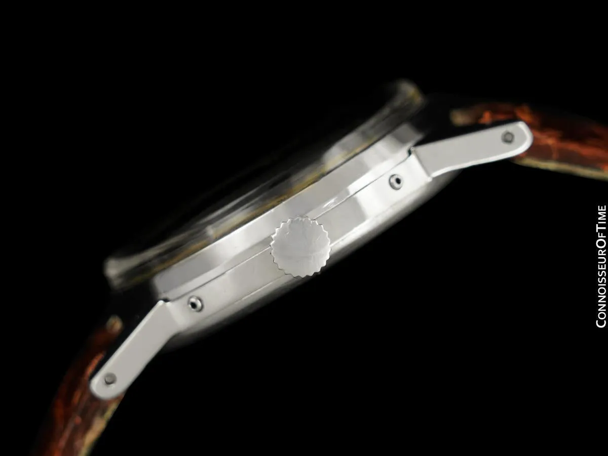 1940's Movado Vintage Triple Calendar, SS Version of "FDR's Watch" - The Calendograph