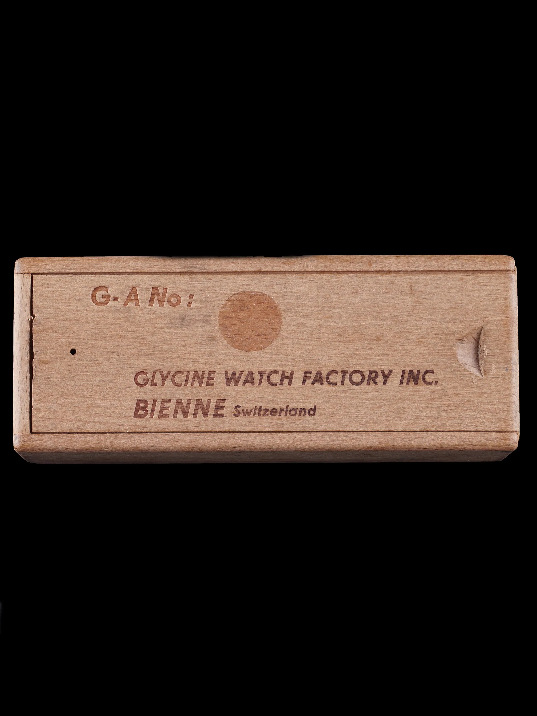 1950s Glycine Airman W/ Box and Papers