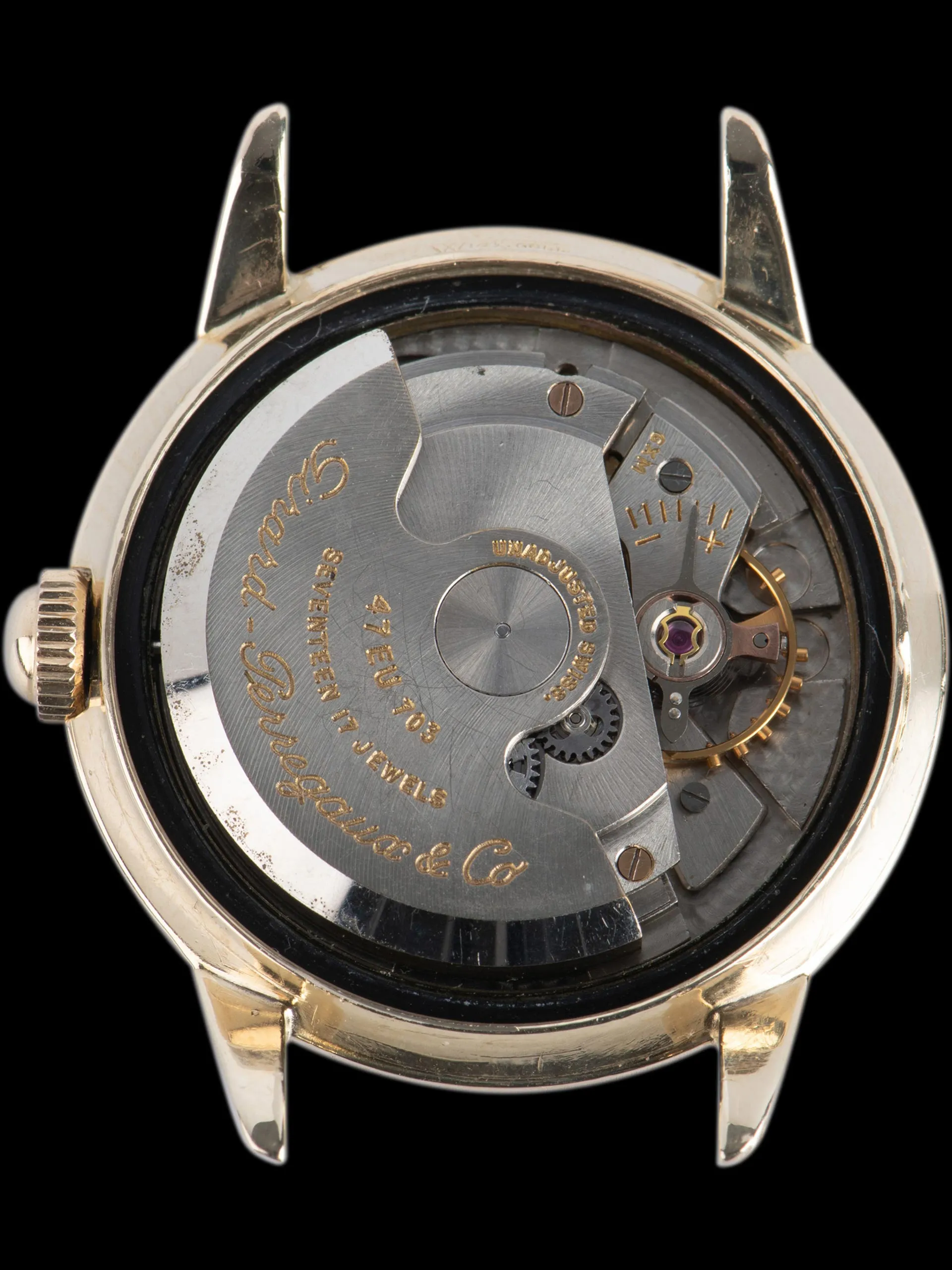1960s Girard Perregaux Gyromatic 14K YG Cal. 47EU103