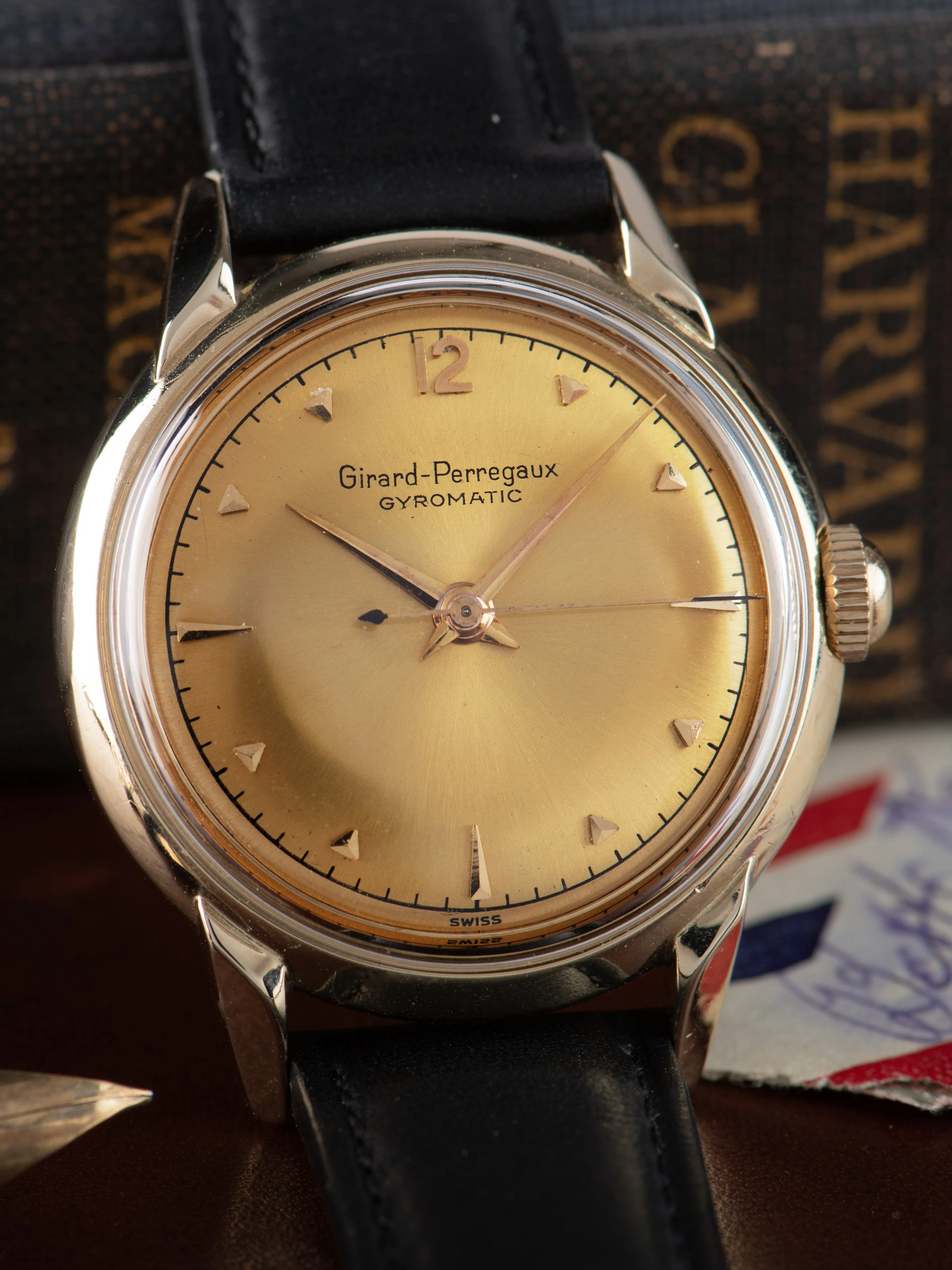 1960s Girard Perregaux Gyromatic 14K YG Cal. 47EU103