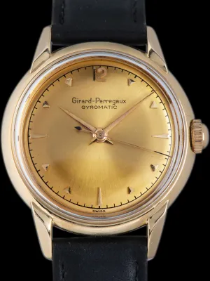 1960s Girard Perregaux Gyromatic 14K YG Cal. 47EU103