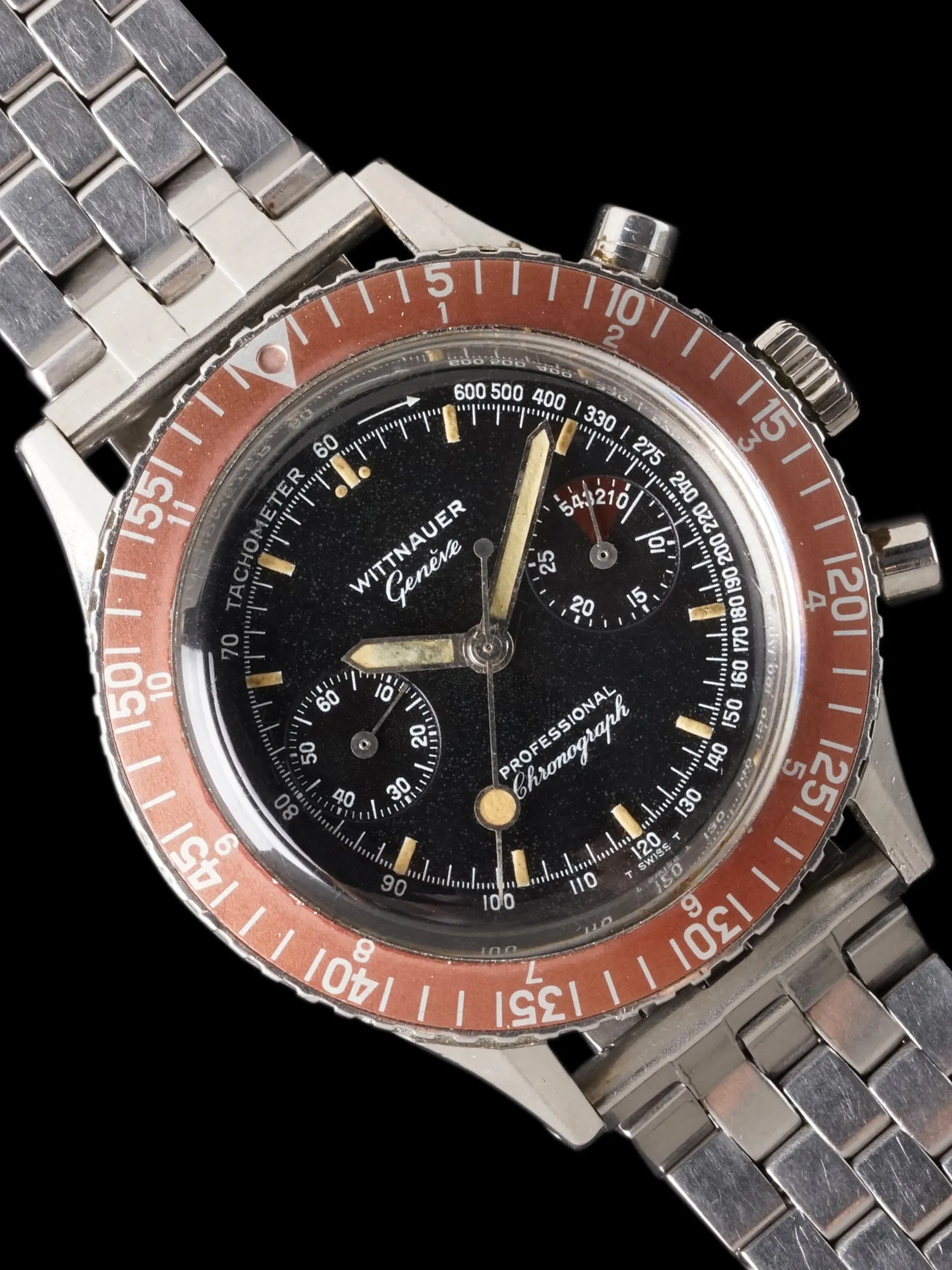 1960s Wittnauer Genève Professional Chronograph (Ref. 7004A)