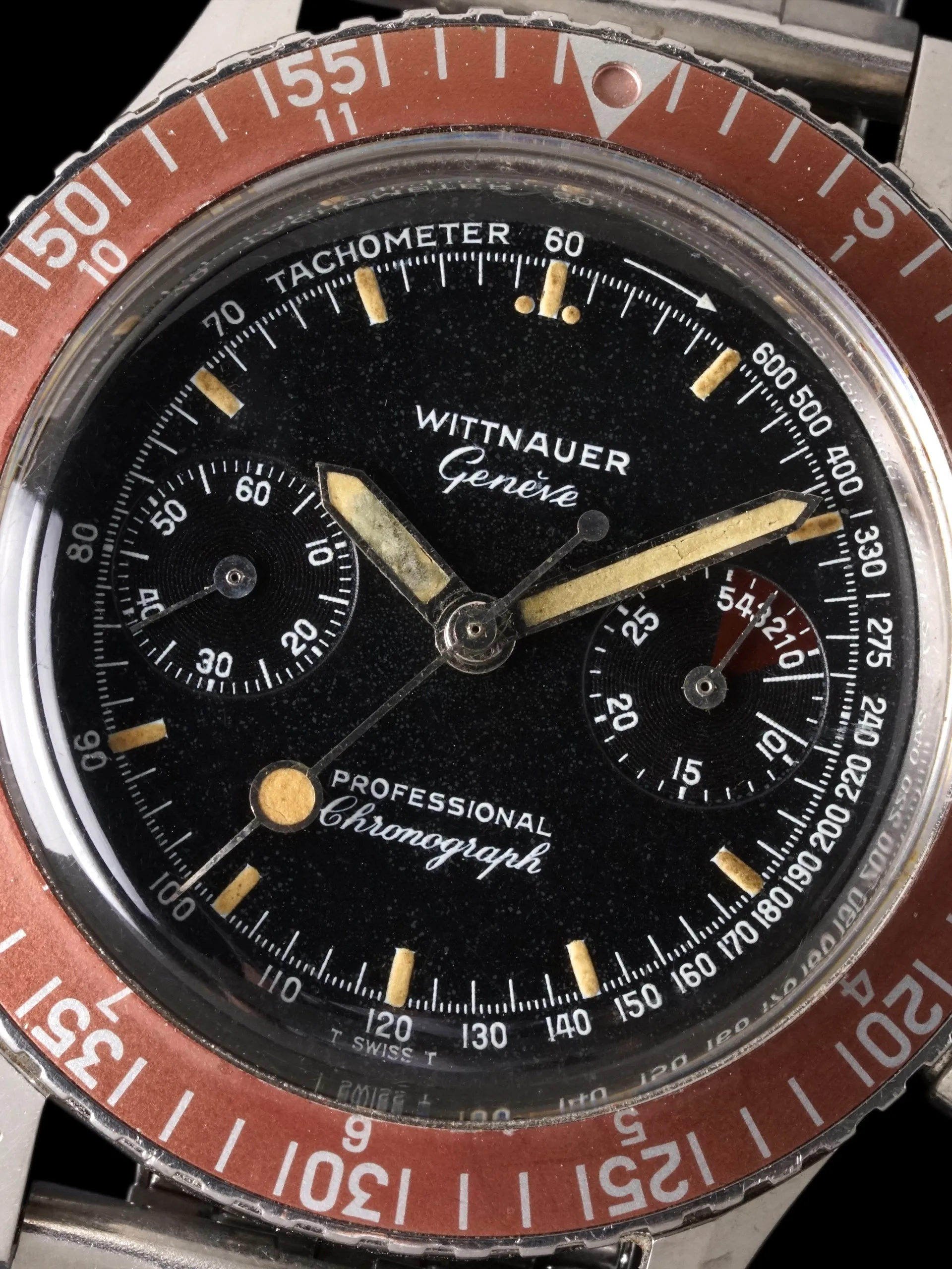 1960s Wittnauer Genève Professional Chronograph (Ref. 7004A)