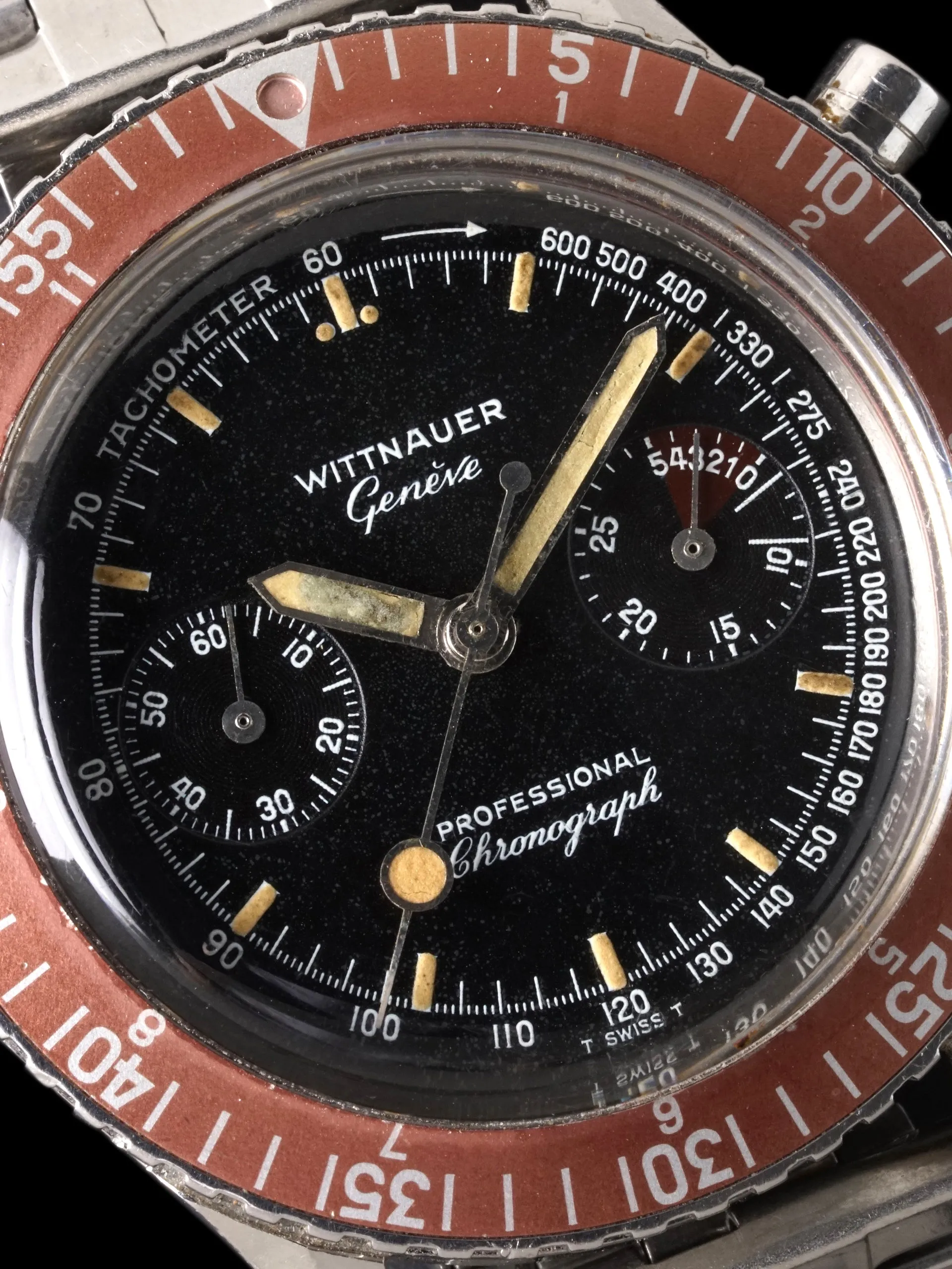 1960s Wittnauer Genève Professional Chronograph (Ref. 7004A)