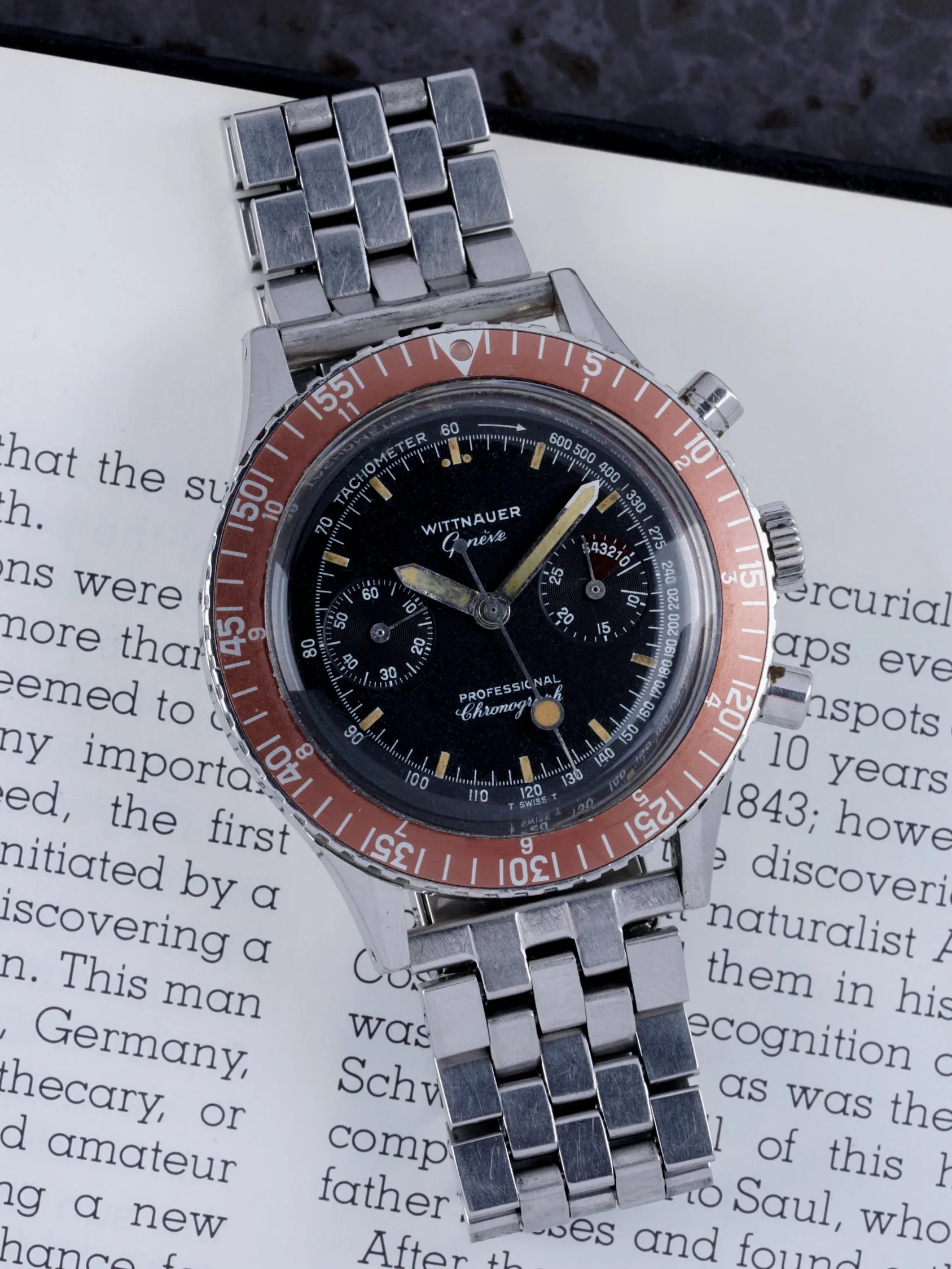1960s Wittnauer Genève Professional Chronograph (Ref. 7004A)
