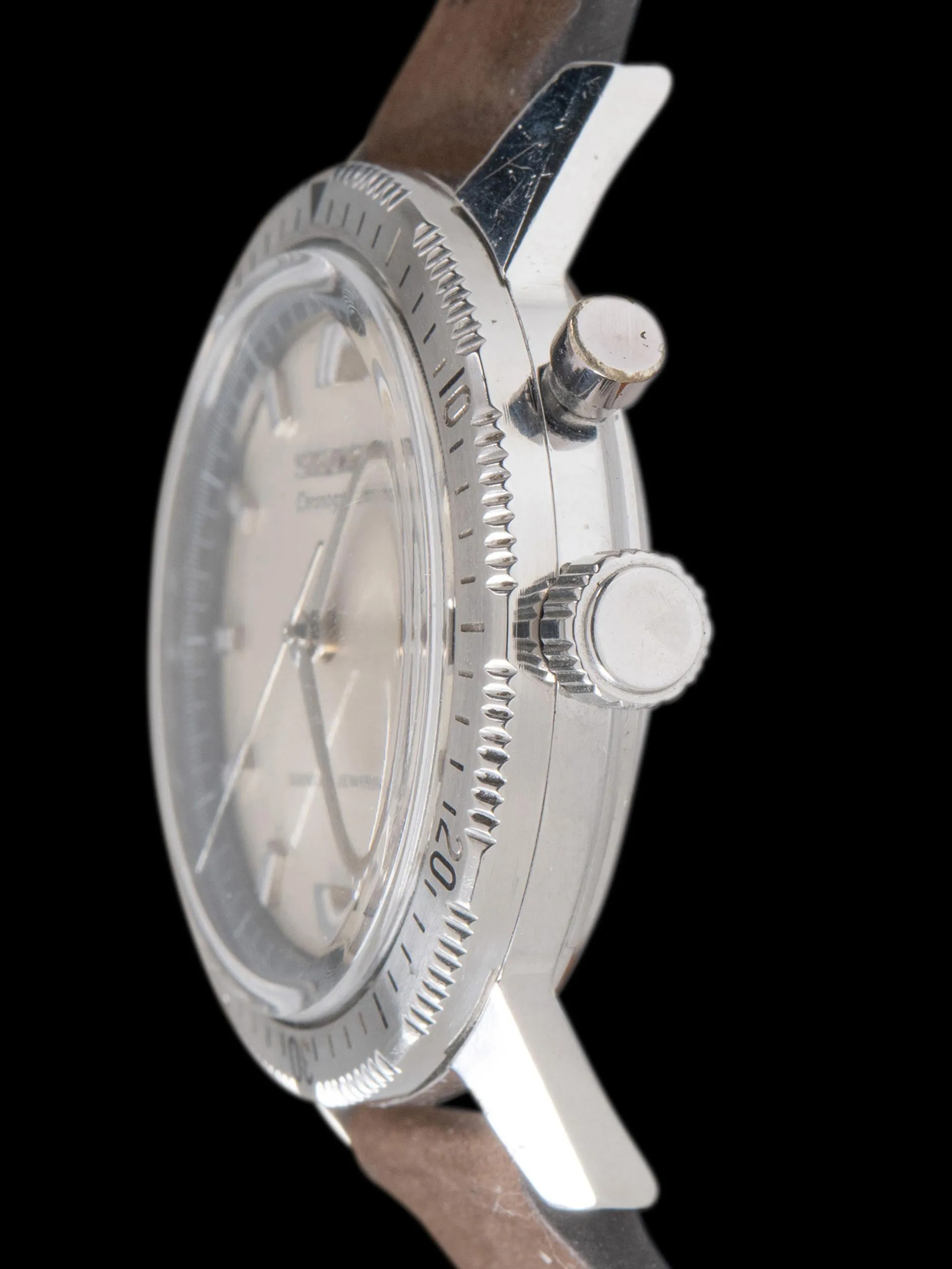 1964 Seiko Mono-Pusher Chronograph (Ref. 5717-8990) Silver Dial