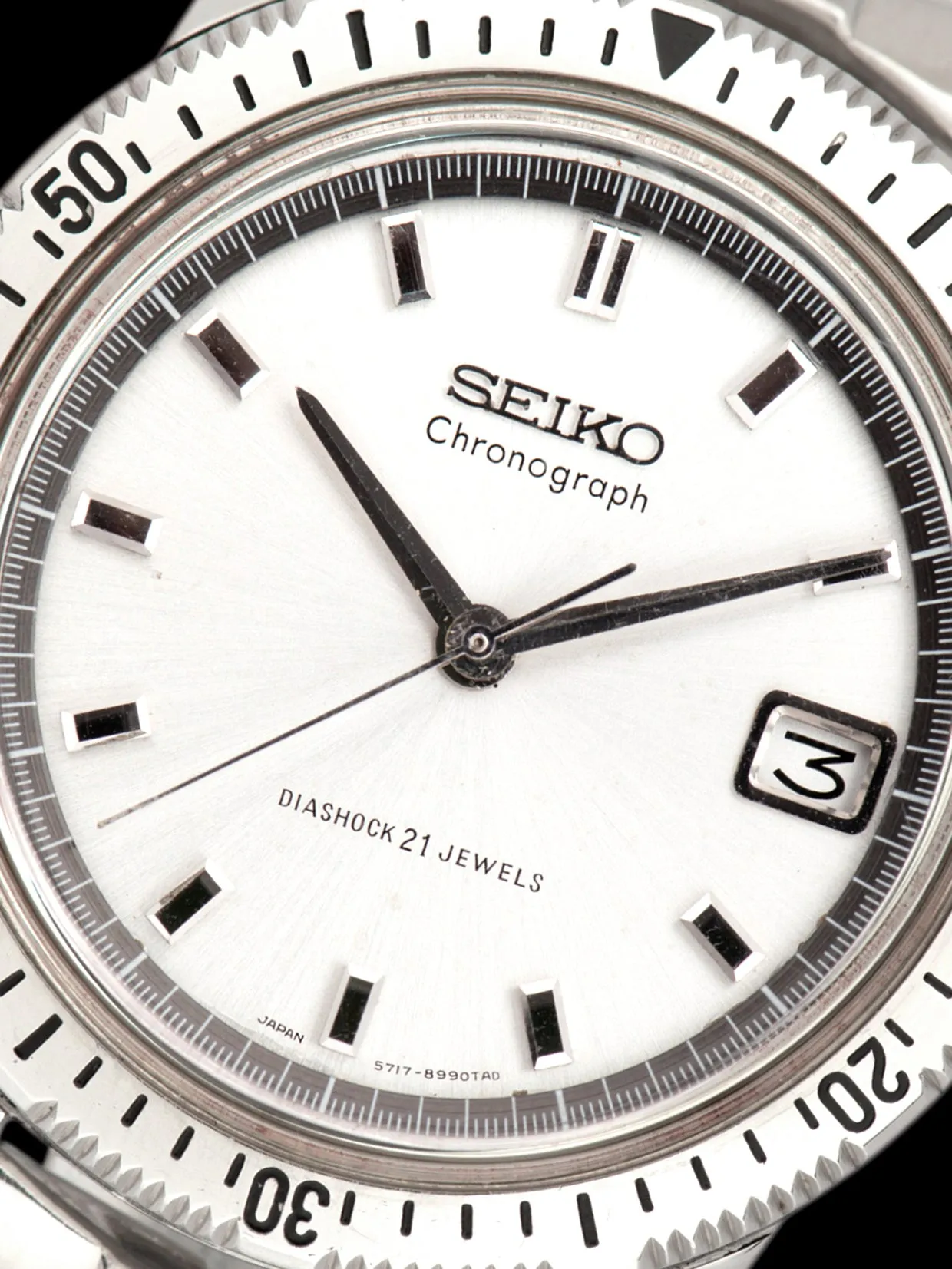 1964 Seiko Mono-Pusher Chronograph (Ref. 5717-8990)