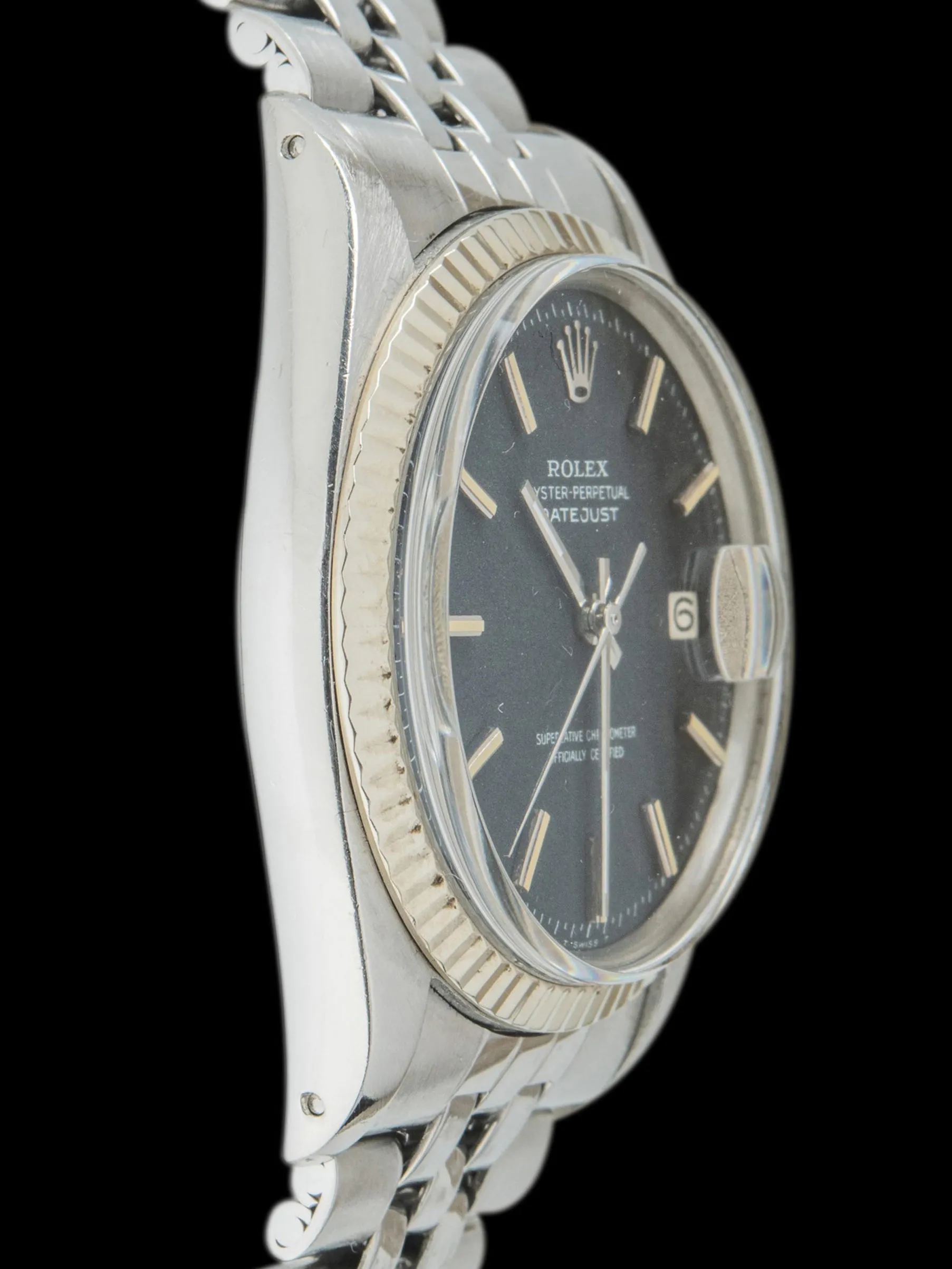1968 Rolex Datejust (Ref. 1601) Black "Confetti" Dial