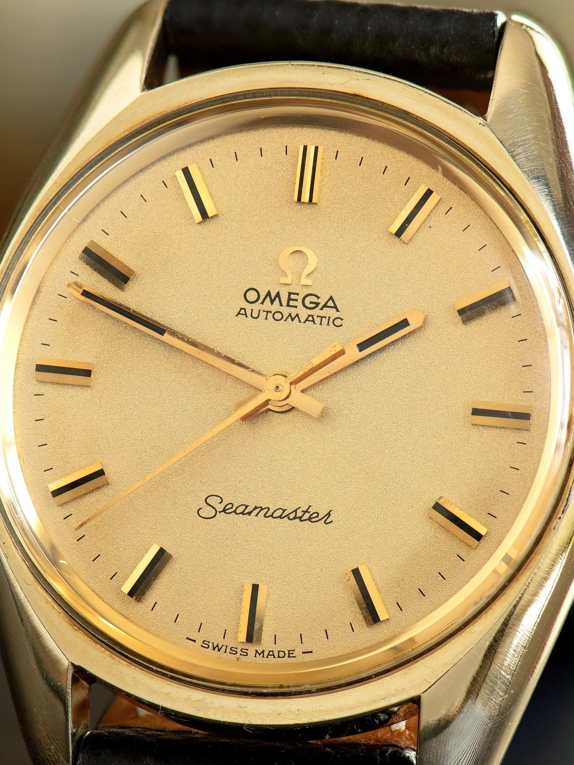 1969 Omega Automatic Seamaster Gold Cap (Ref. 165.057) Cal. 551