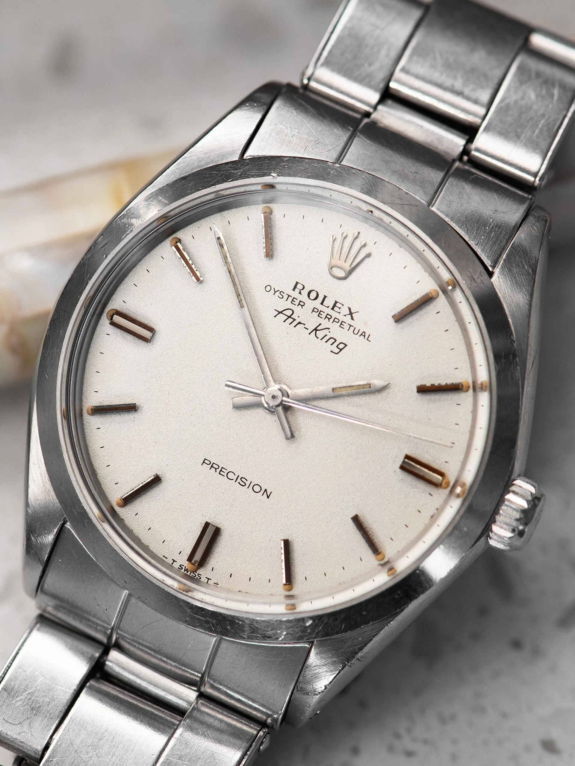 1969 Rolex Air-King (Ref. 5500) "Metallic Silver" Dial