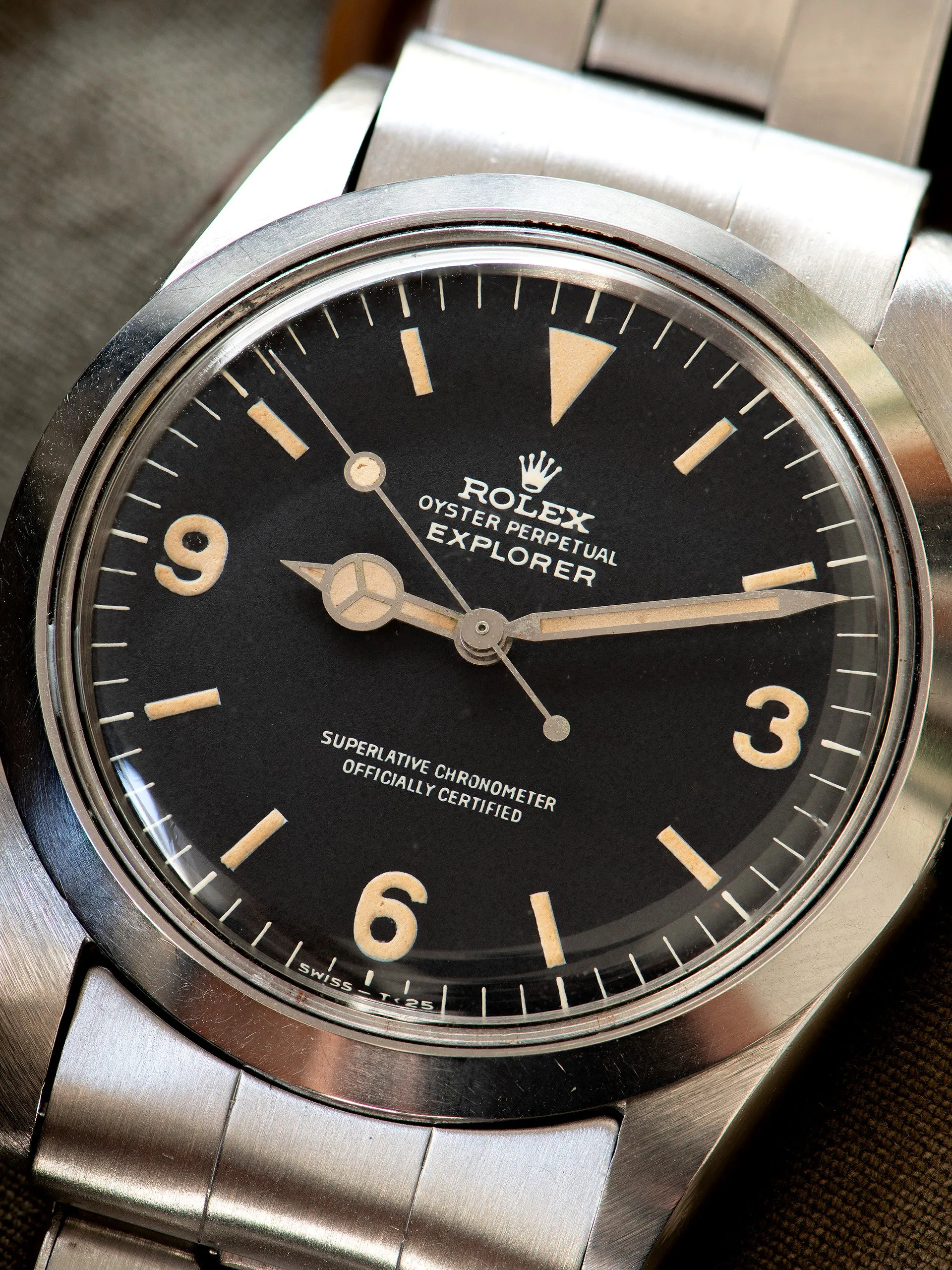 1969 Rolex Explorer I (Ref. 1016) Mk I "Frog Foot" Dial