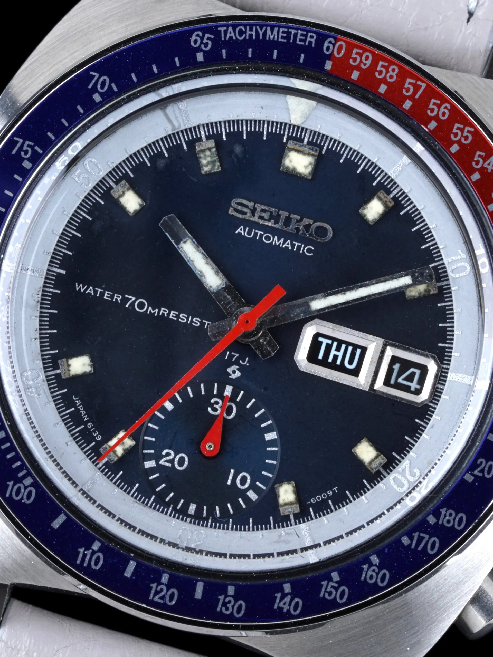 1969 Seiko Chronograph (Ref. 6139-6009) Notch-Case "Pogue"