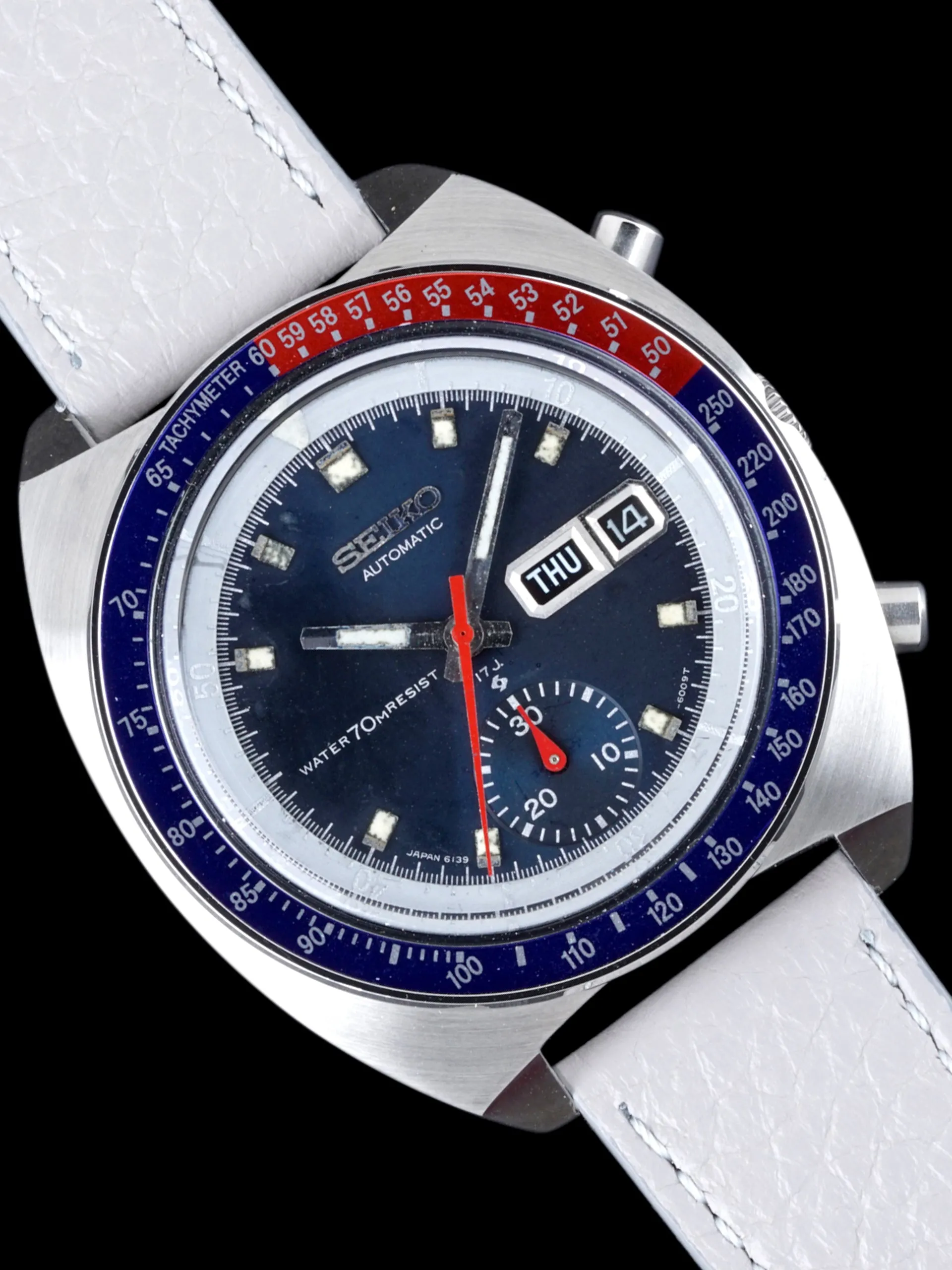 1969 Seiko Chronograph (Ref. 6139-6009) Notch-Case "Pogue"