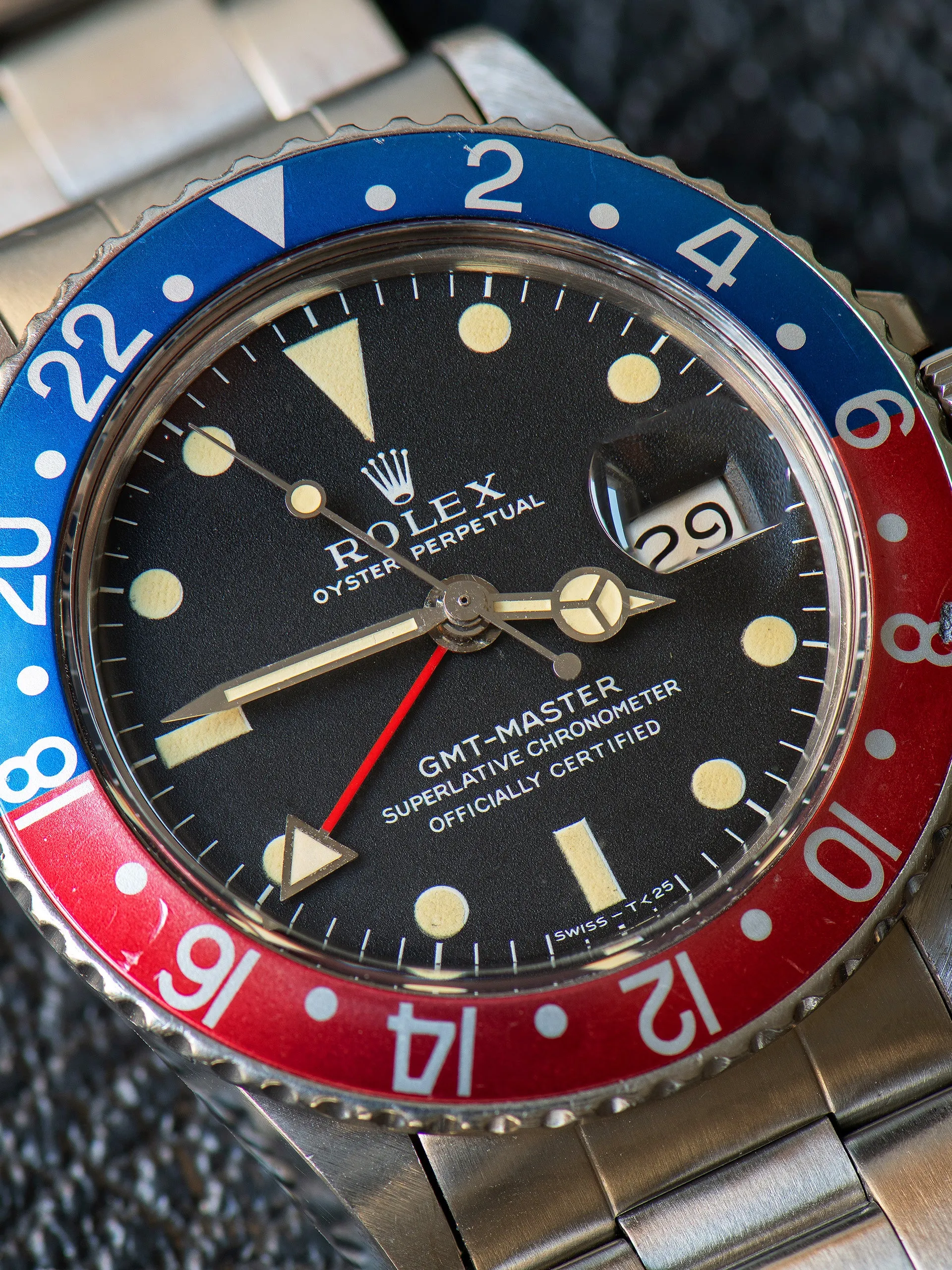 1970 Rolex GMT-Master (Ref. 1675) Mk I Dial W/ Military Provenance, Box, Double Punch Papers, & Extensive RSC History