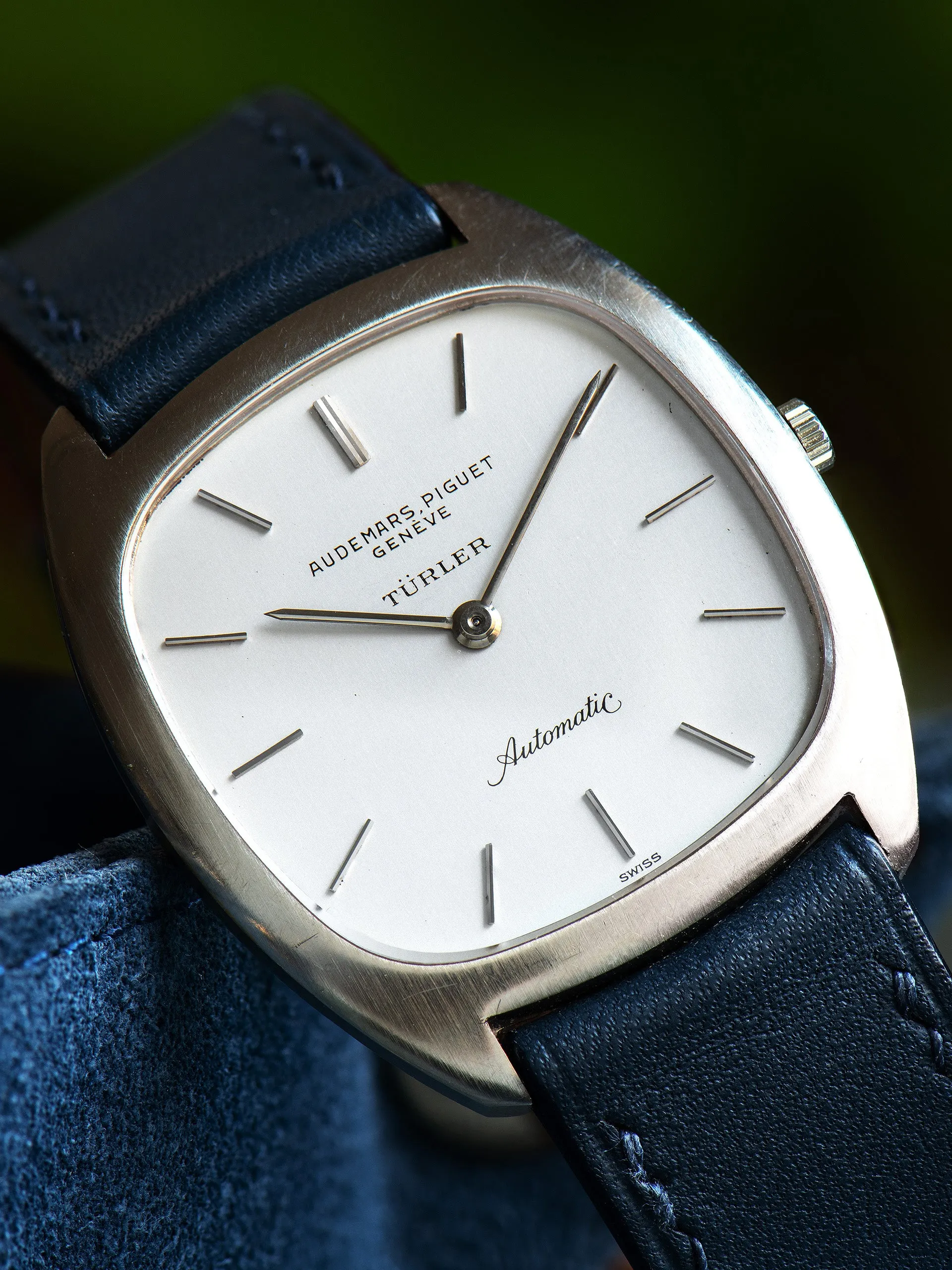 1970s Audemars Piguet Automatic 18K WG (Ref. 5369BC) "Turler" Dial