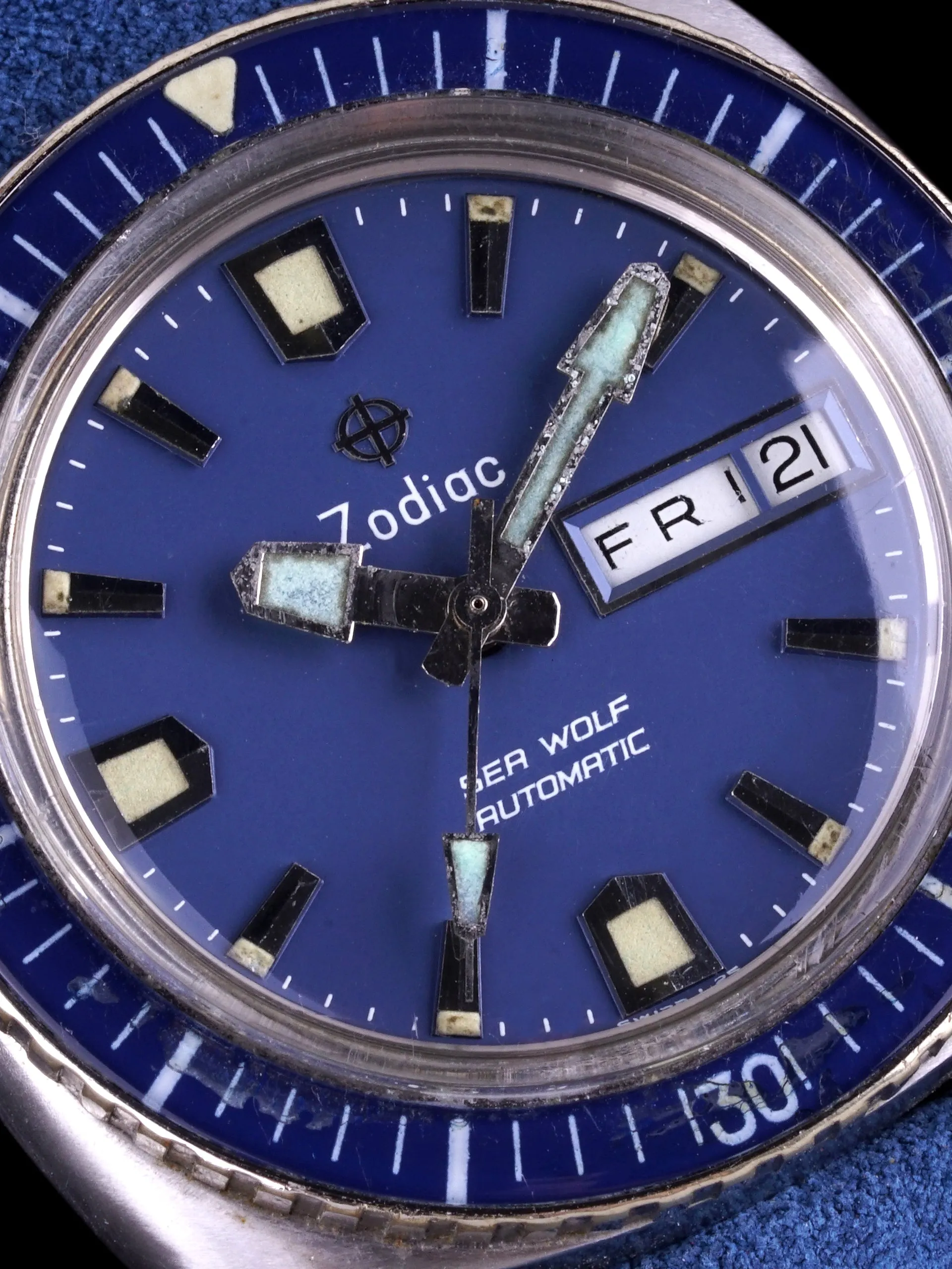 1970s Zodiac Sea Wolf Day-Date (Ref. 762-966)