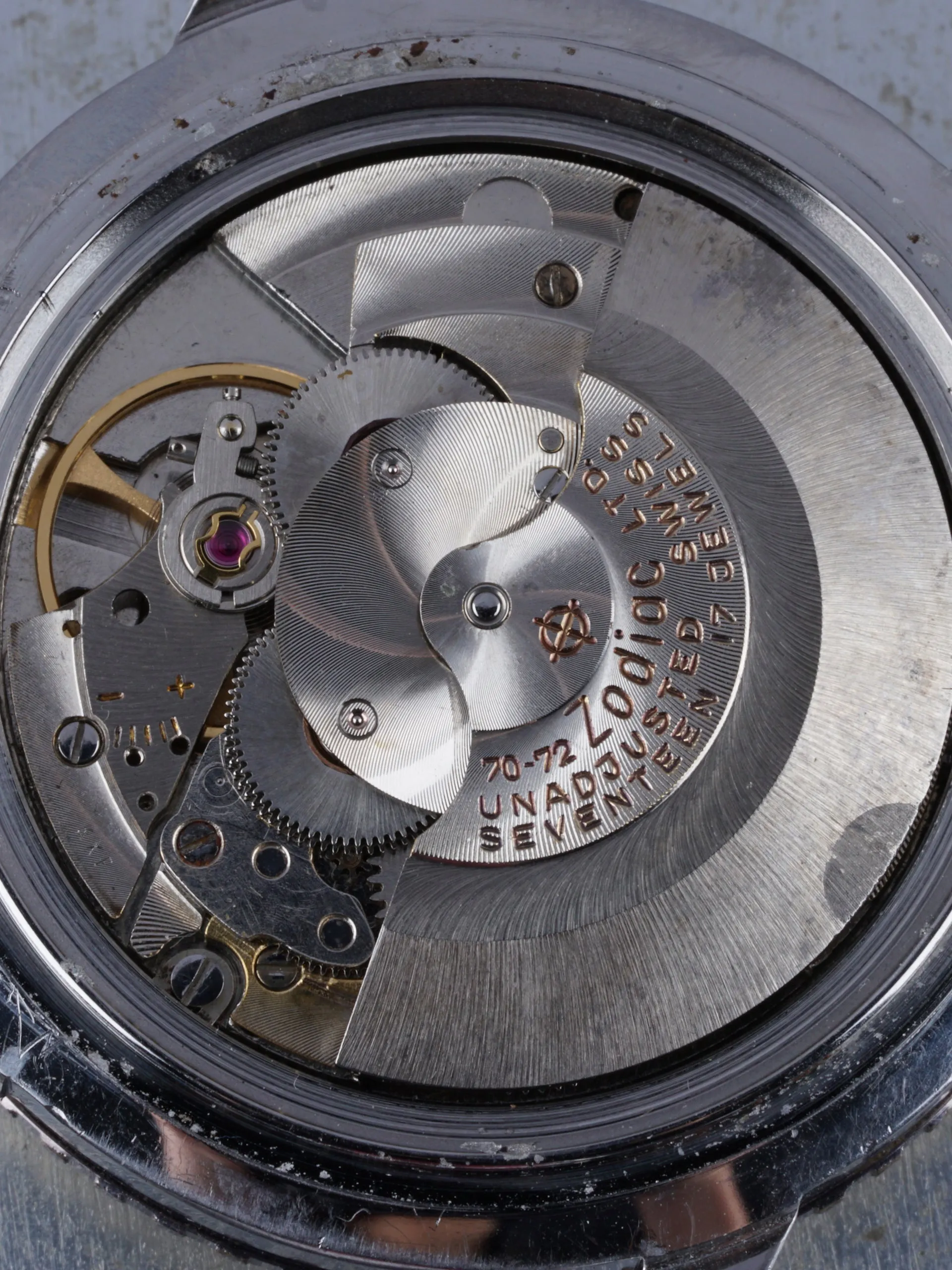 1970s Zodiac Sea Wolf (Ref. 722-946B) "White Bezel"