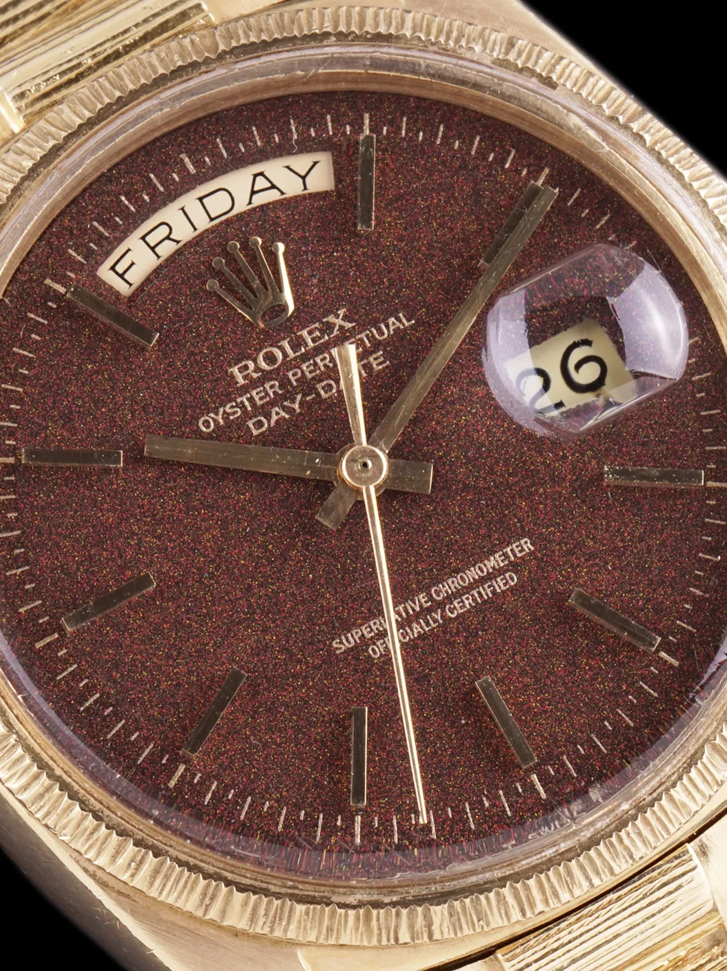 1971 Rolex Day-Date (Ref. 1807) 18k YG "Confetti Dial"