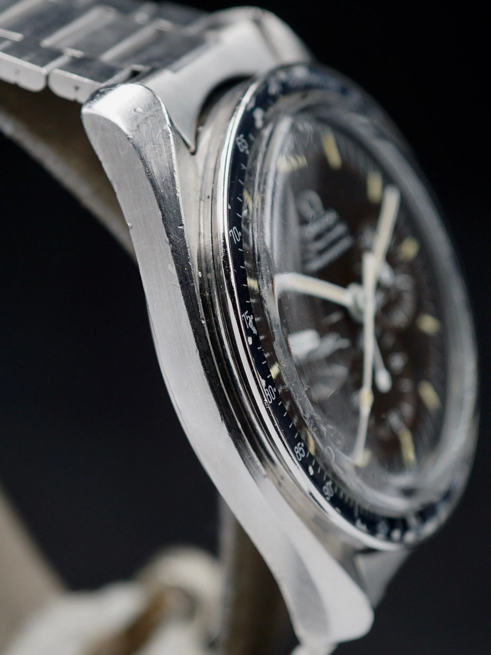 1972 OMEGA Speedmaster Professional (Ref. 145.022) Tropical With Rare "220" Bezel