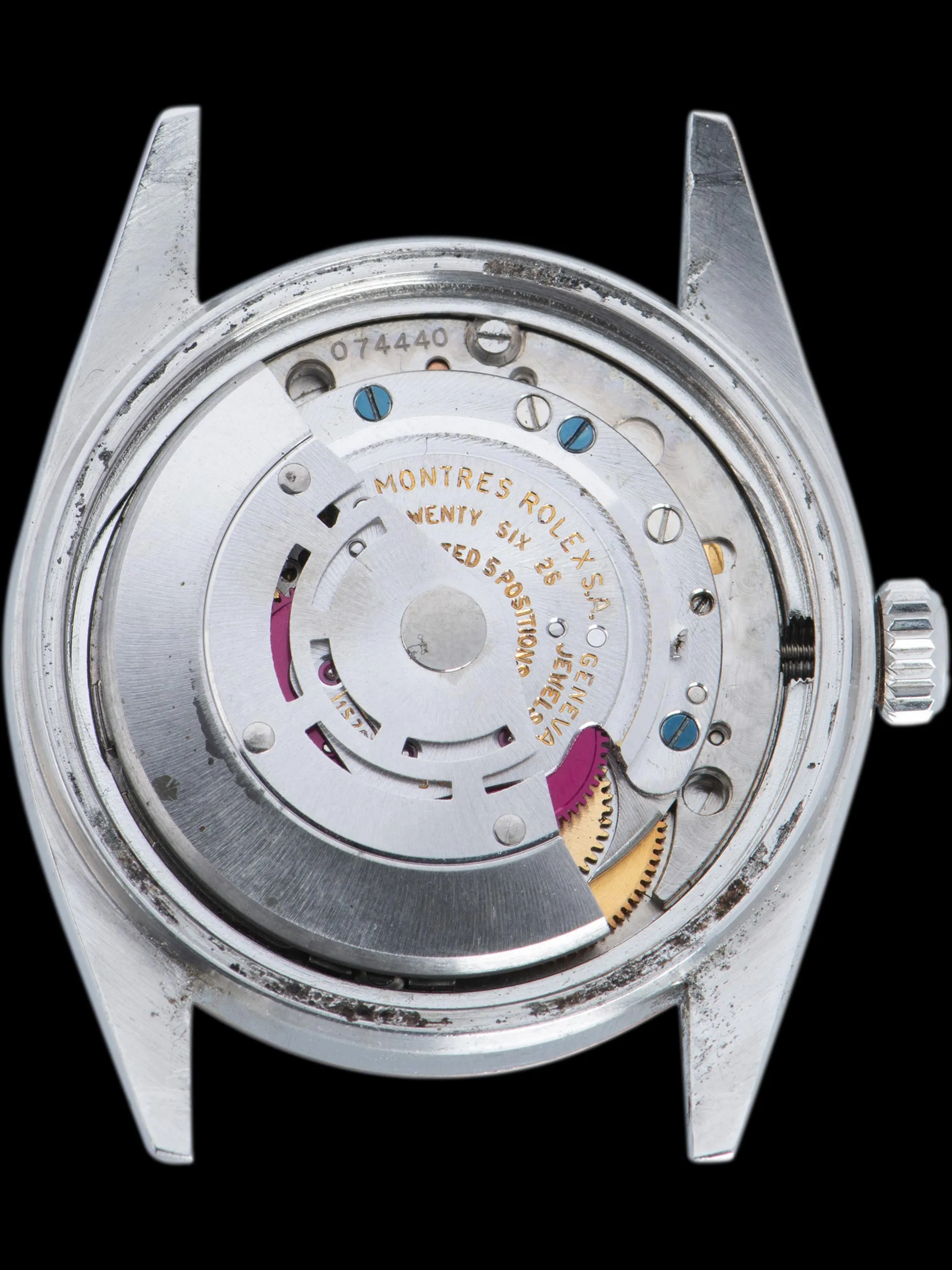 1972 Rolex Datejust (Ref. 1601) Non-Luminous Black "Confetti" Dial