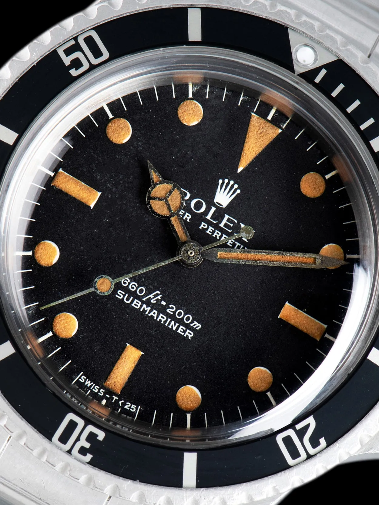 1972 Rolex Submariner (Ref. 5513) "Pumpkin Spice" Serif Dial W/ Guarantee Paper