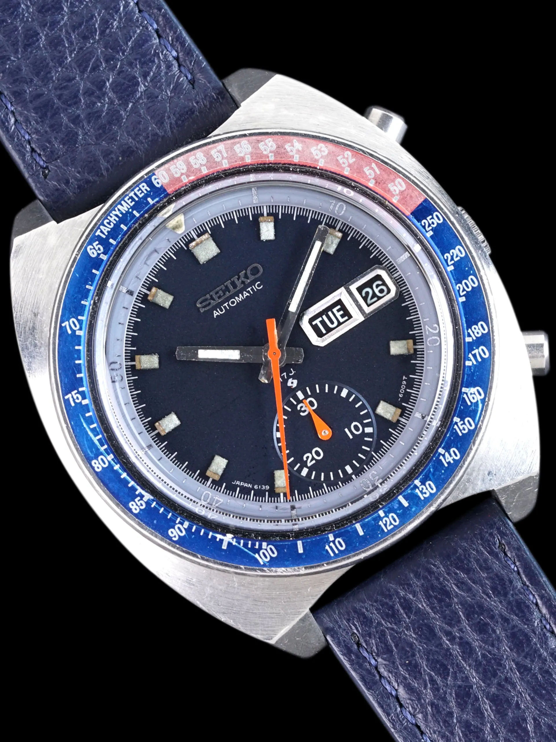 1974 Seiko Chronograph (Ref. 6139-6005) "Blue Pogue"