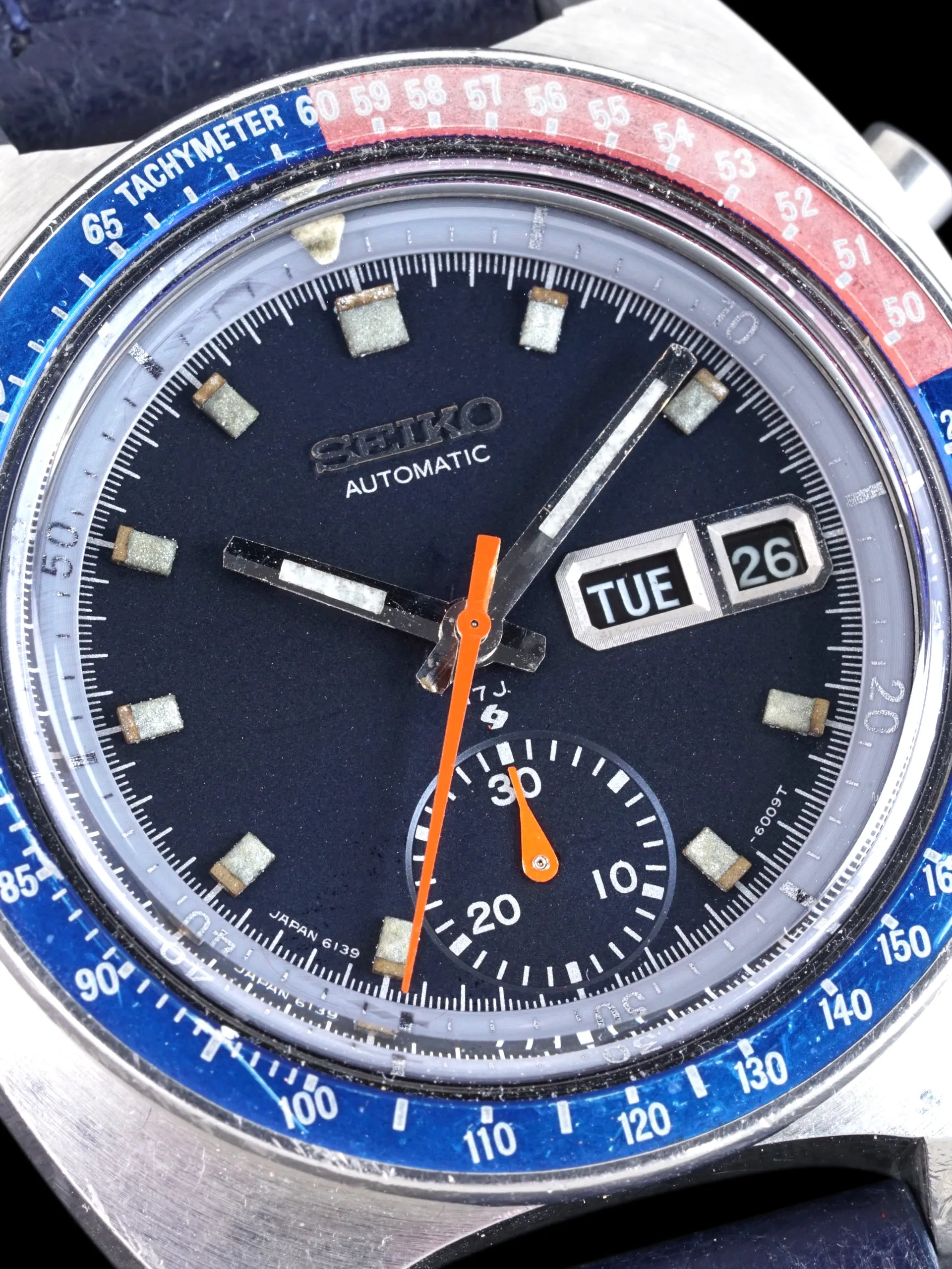 1974 Seiko Chronograph (Ref. 6139-6005) "Blue Pogue"