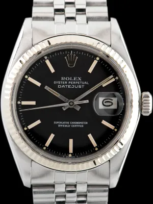 1975 Rolex Datejust (Ref. 1601) Matte Black Dial