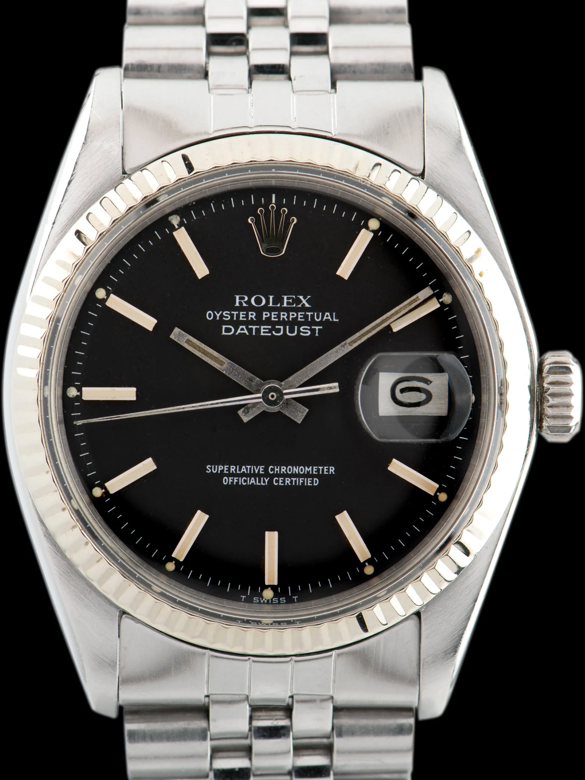 1975 Rolex Datejust (Ref. 1601) Matte Black Dial
