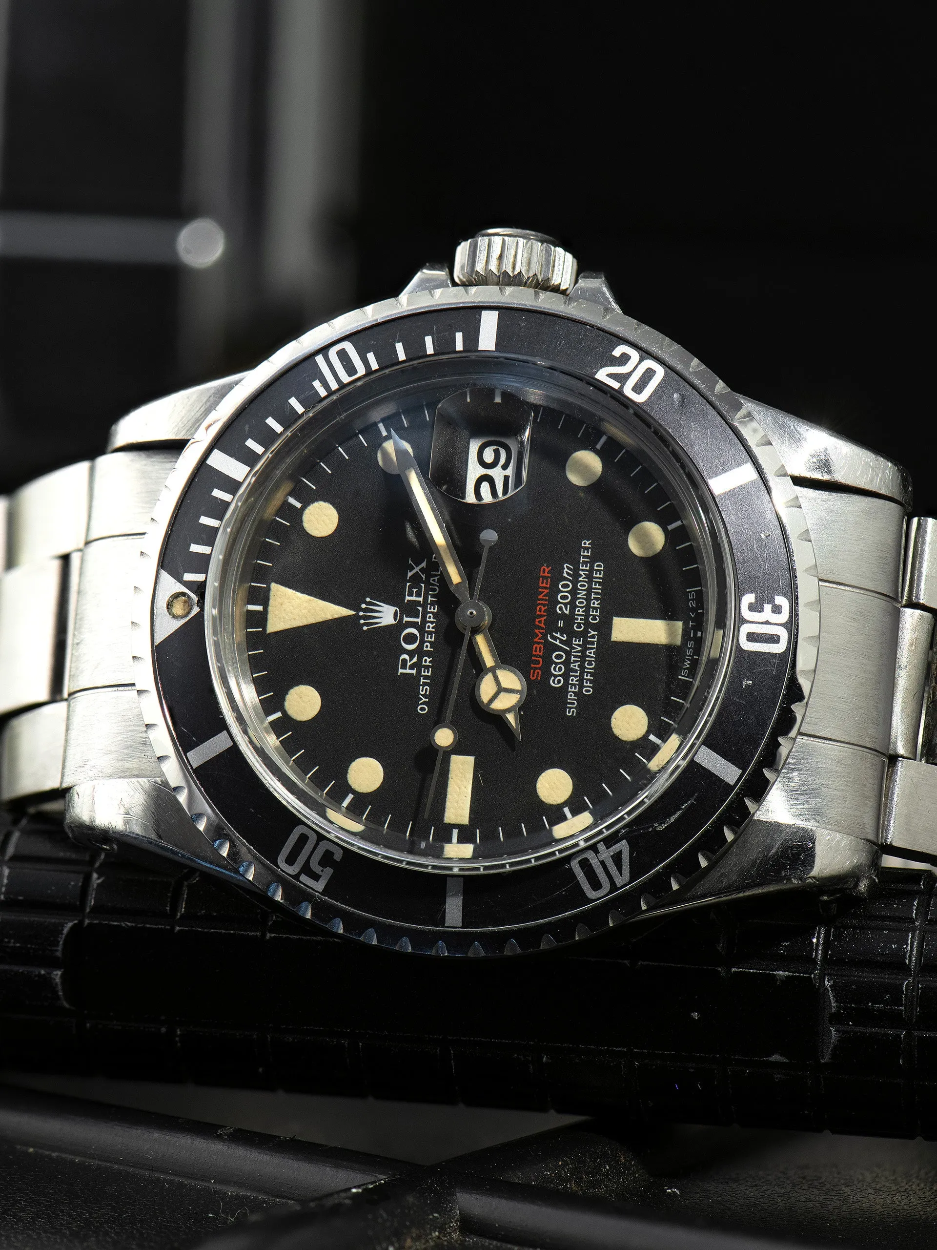 1975 Rolex Red Submariner (Ref. 1680) Mk. V Dial