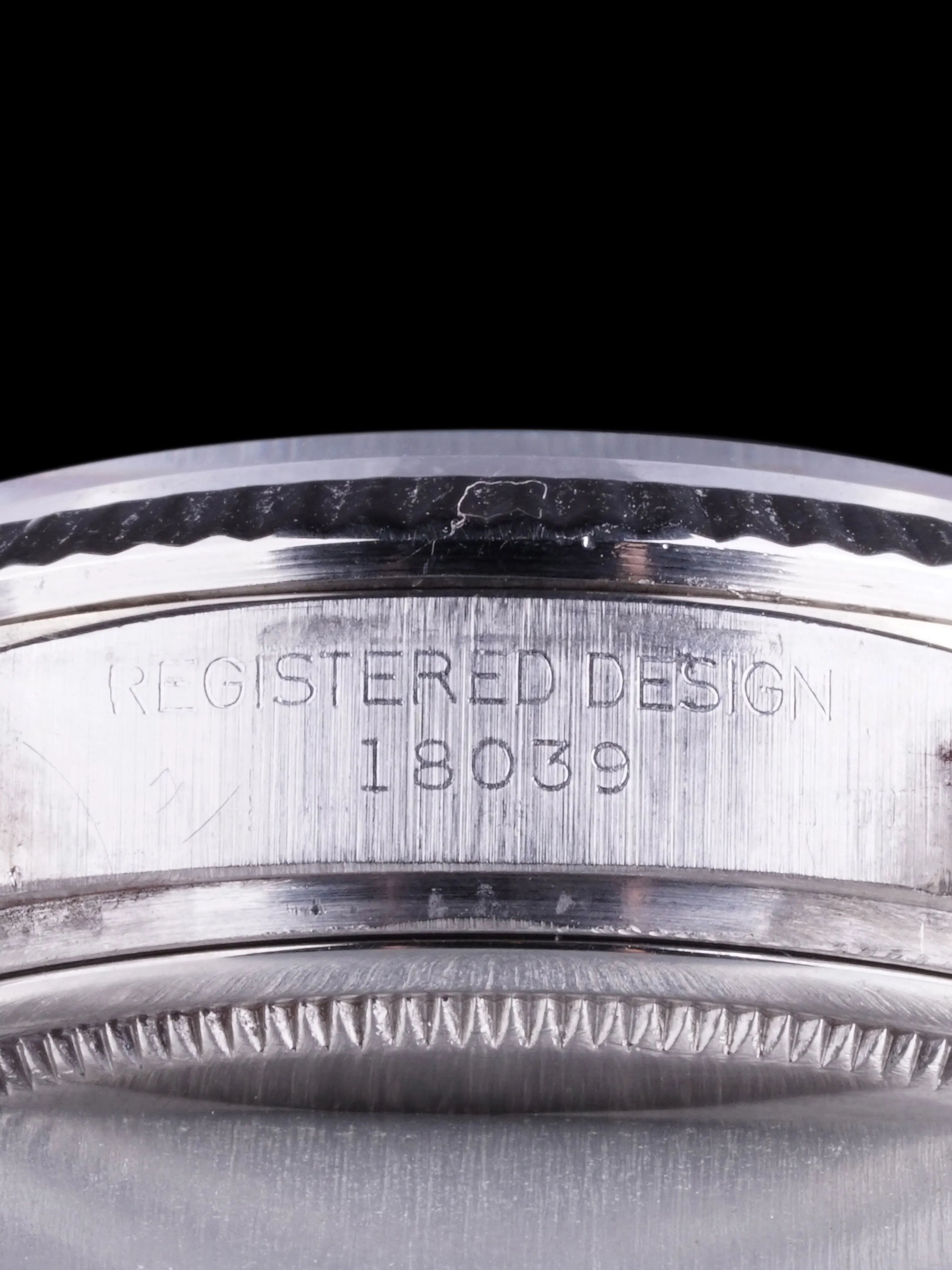 1977 Rolex Day-Date 18k WG (Ref. 18039) Black Service Dial