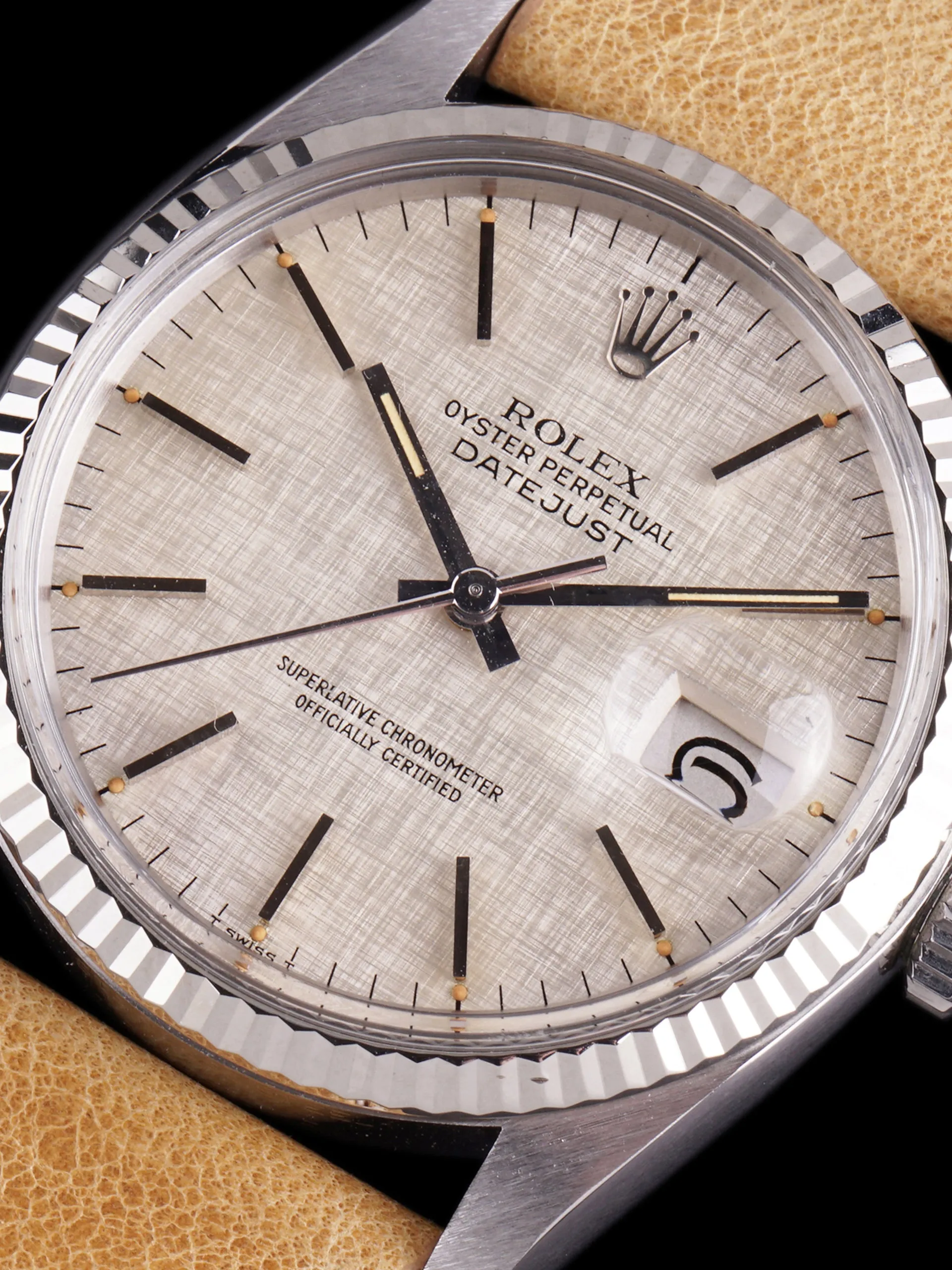1979 Rolex Datejust (Ref. 16014) Linen Dial