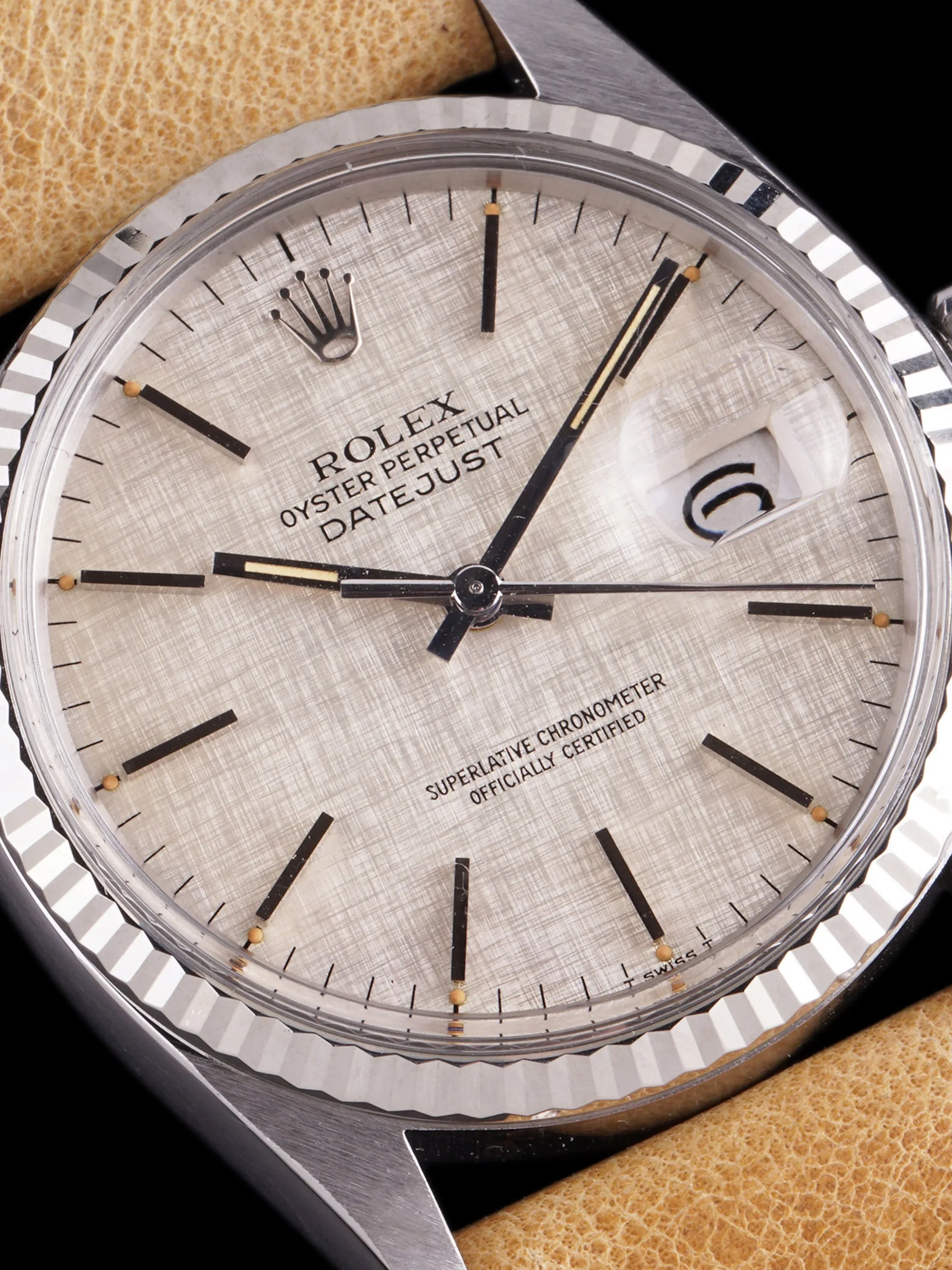 1979 Rolex Datejust (Ref. 16014) Linen Dial