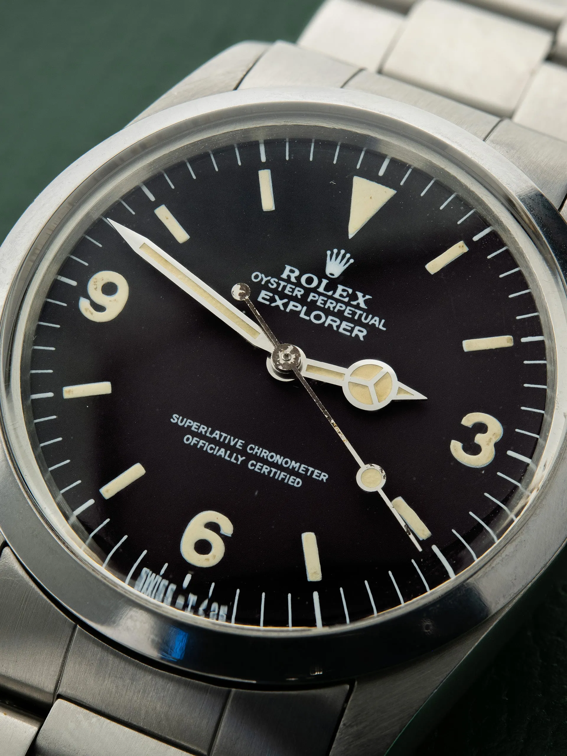 1985 Rolex Explorer I (Ref. 1016) Mk V Dial W/ Box & Papers