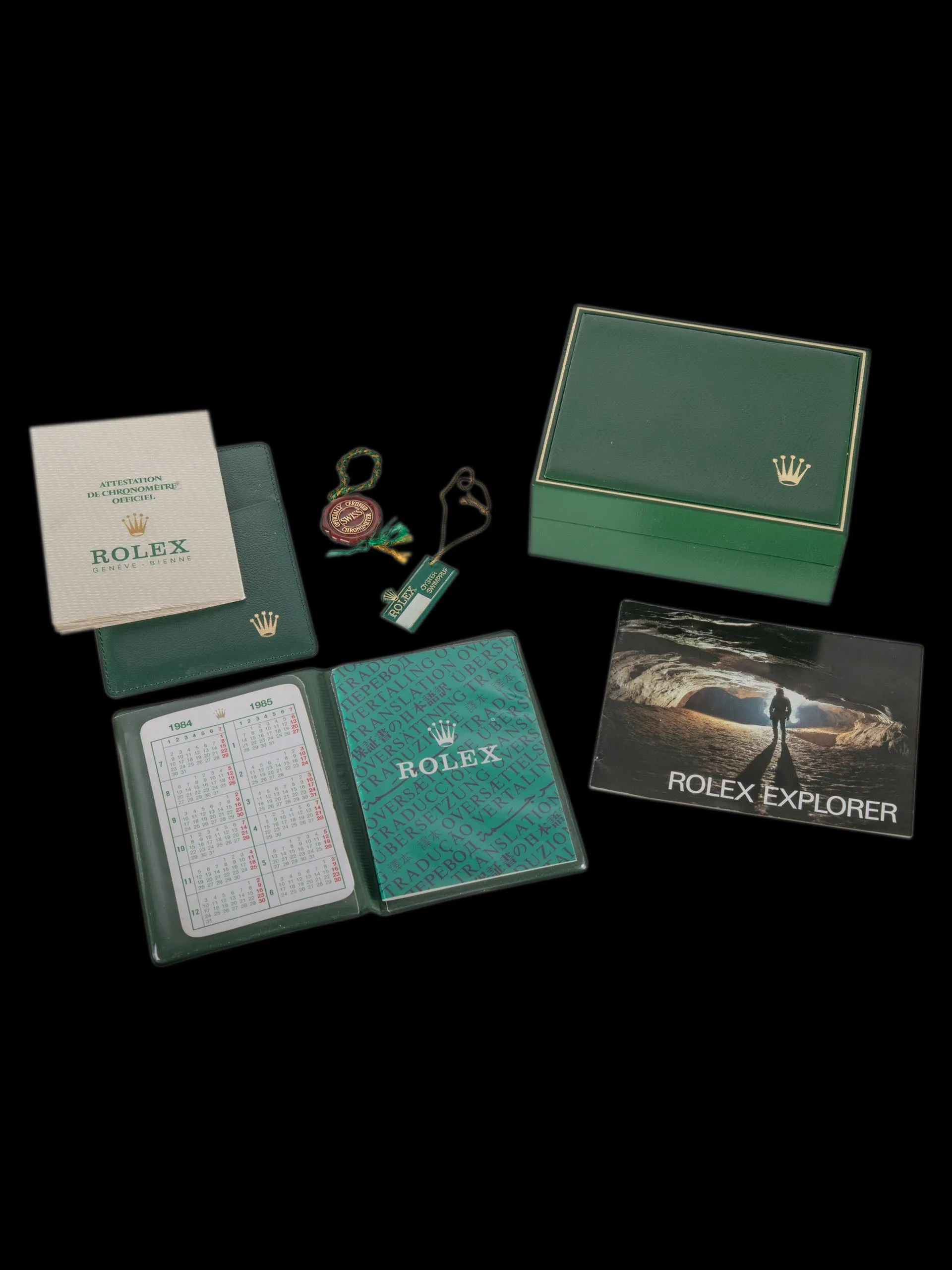 1985 Rolex Explorer I (Ref. 1016) Mk V Dial W/ Box & Papers