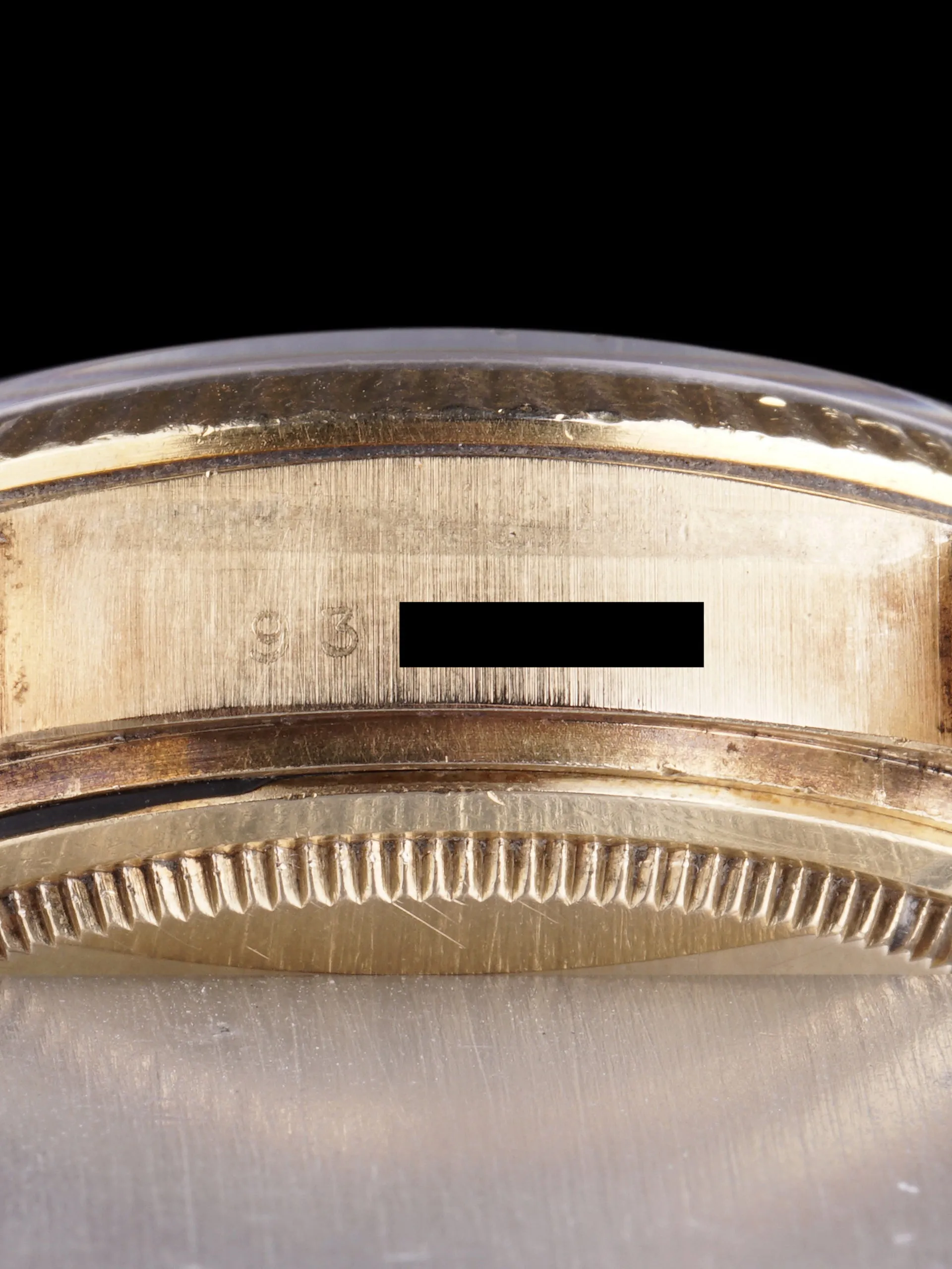 1986 Rolex Day-Date (Ref. 18038) "Factory Blue Vignette Diamond Dial"