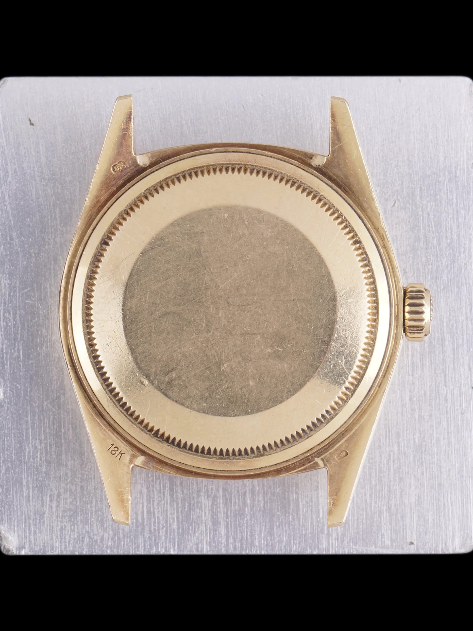 1986 Rolex Day-Date (Ref. 18038) "Factory Blue Vignette Diamond Dial"