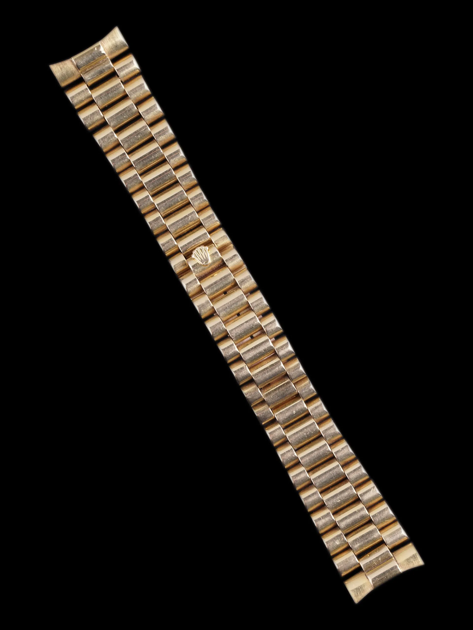 1986 Rolex Day-Date (Ref. 18038) "Factory Blue Vignette Diamond Dial"