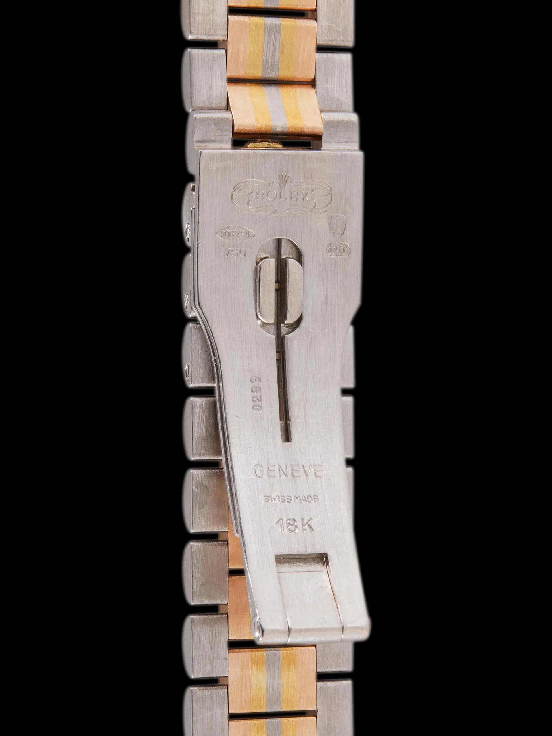 1986 Rolex Midsize Datejust Tridor (Ref. 68279B) Salmon Diamond Dial
