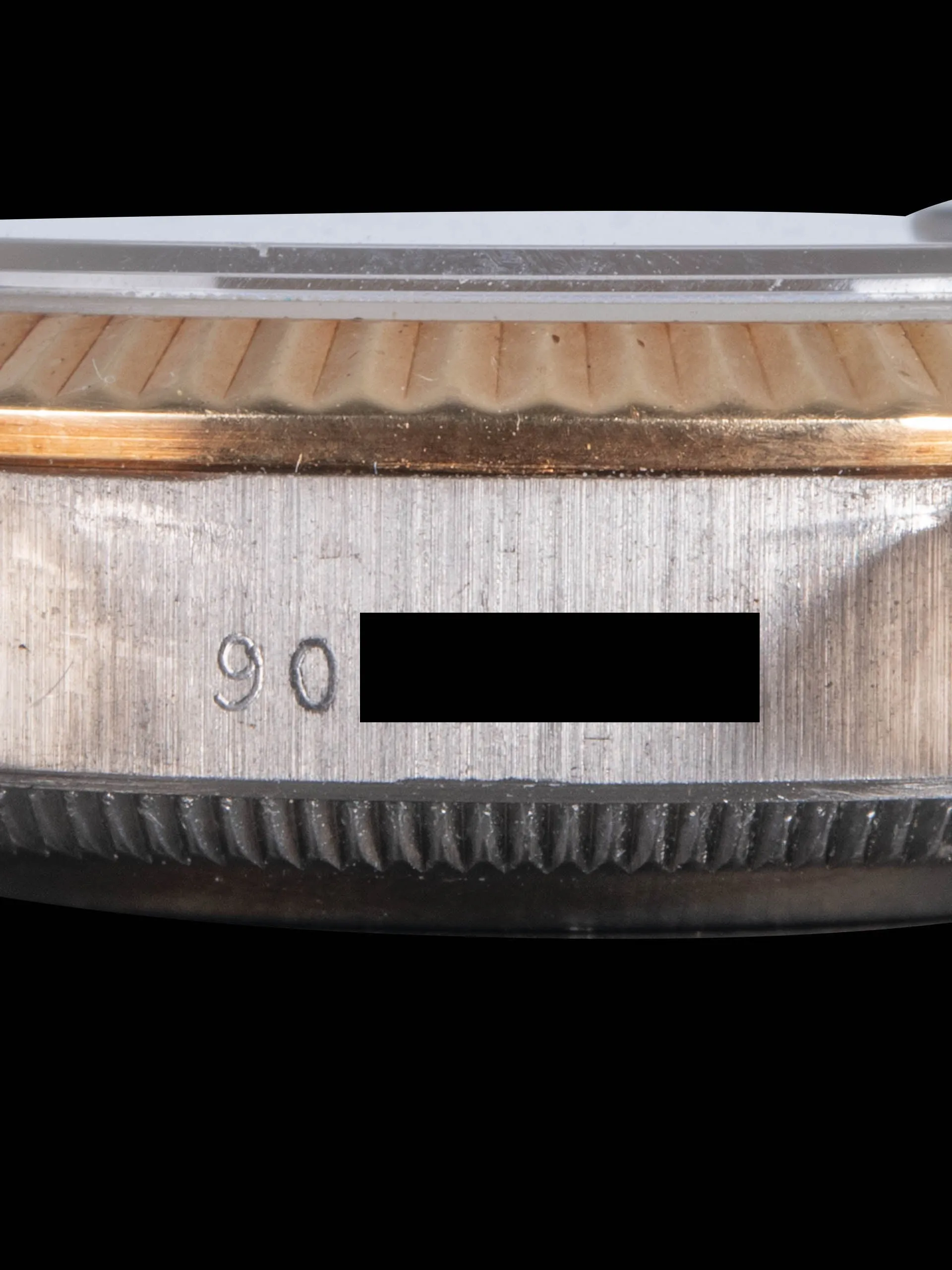 1986 Rolex Midsize Datejust Tridor (Ref. 68279B) Salmon Diamond Dial