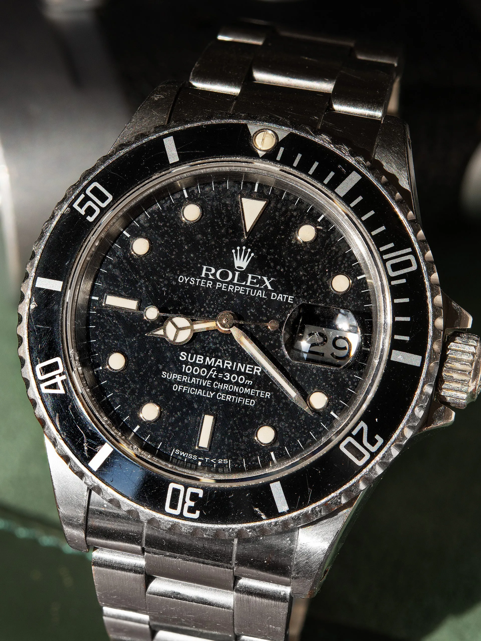 1988 Rolex Submariner (Ref. 168000) "Triple 0" W/ Box & Papers