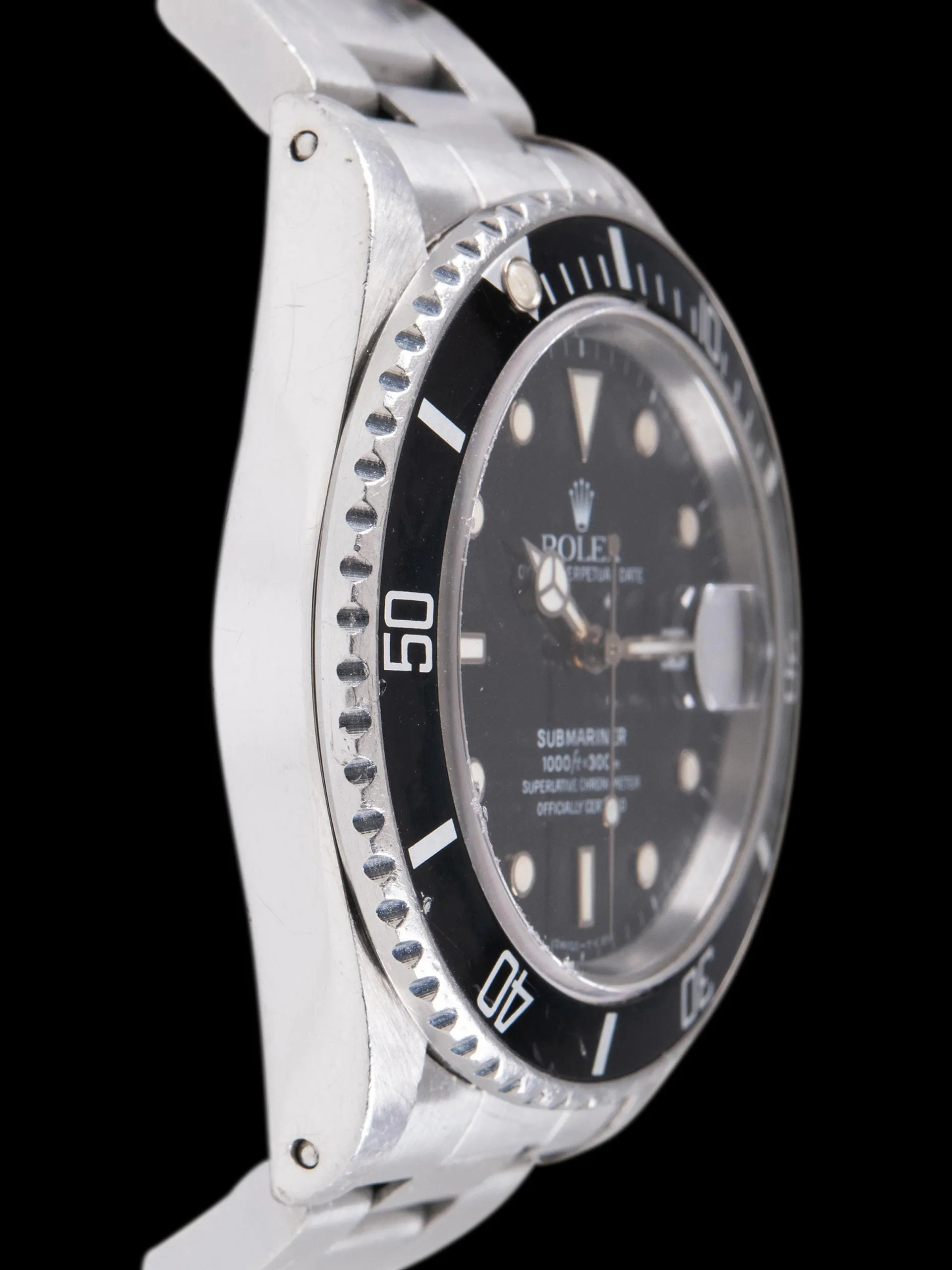 1988 Rolex Submariner (Ref. 168000) "Triple 0" W/ Box & Papers