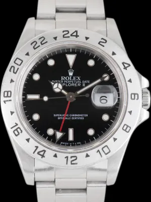 1990 Rolex Explorer II (Ref. 16570) Black Dial W/ Papers