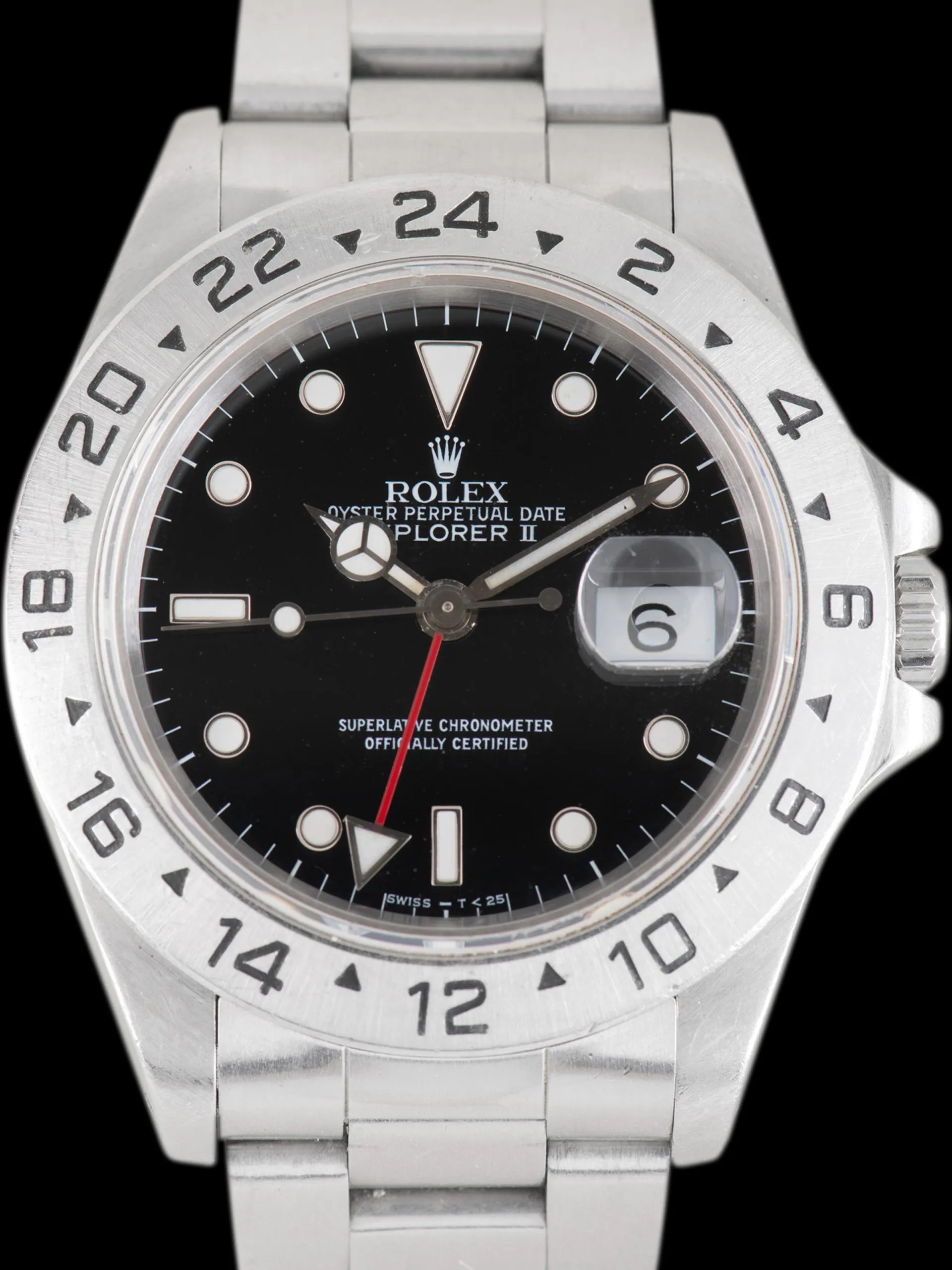1990 Rolex Explorer II (Ref. 16570) Black Dial W/ Papers